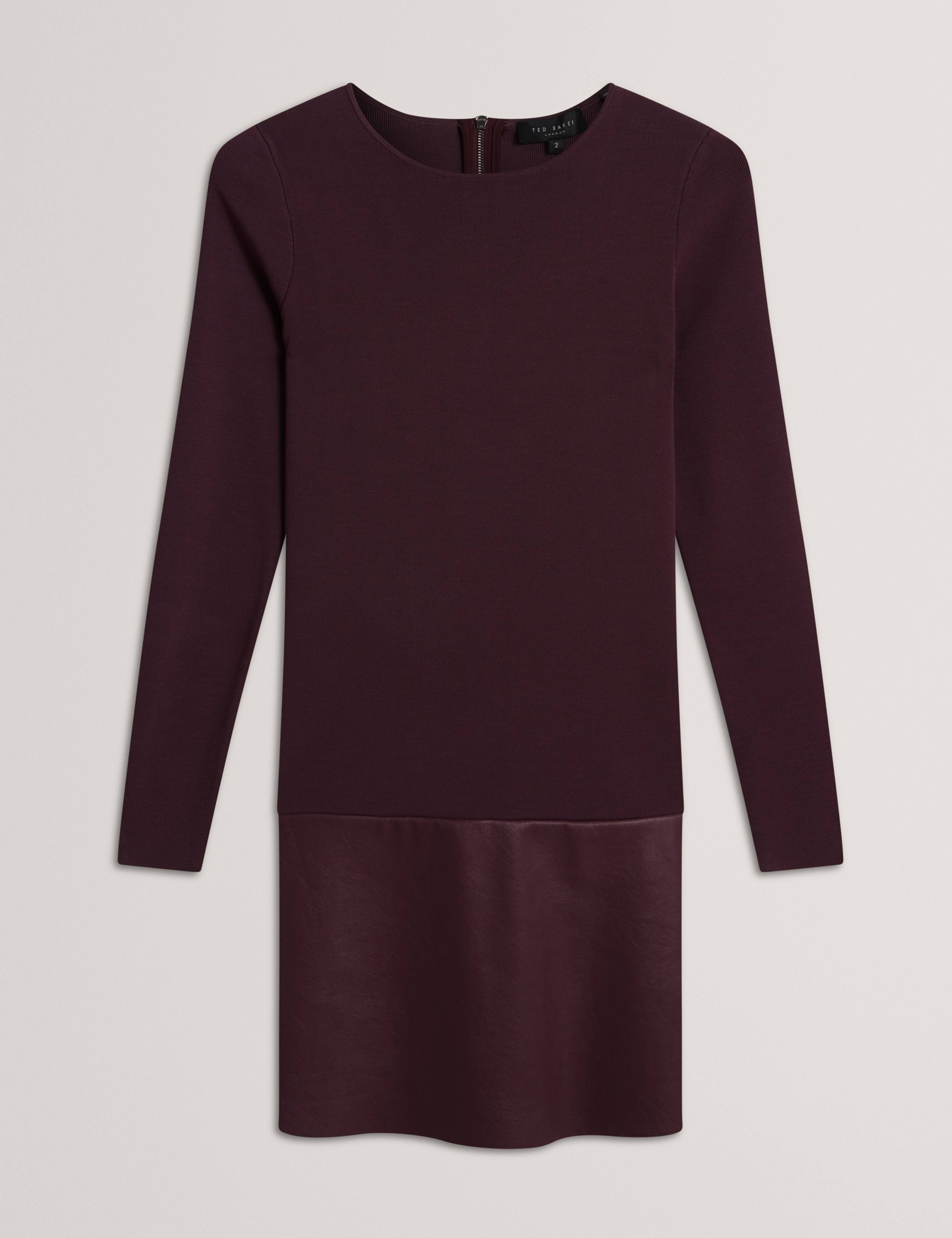 Round Neck Mini Waisted Dress 2 of 7