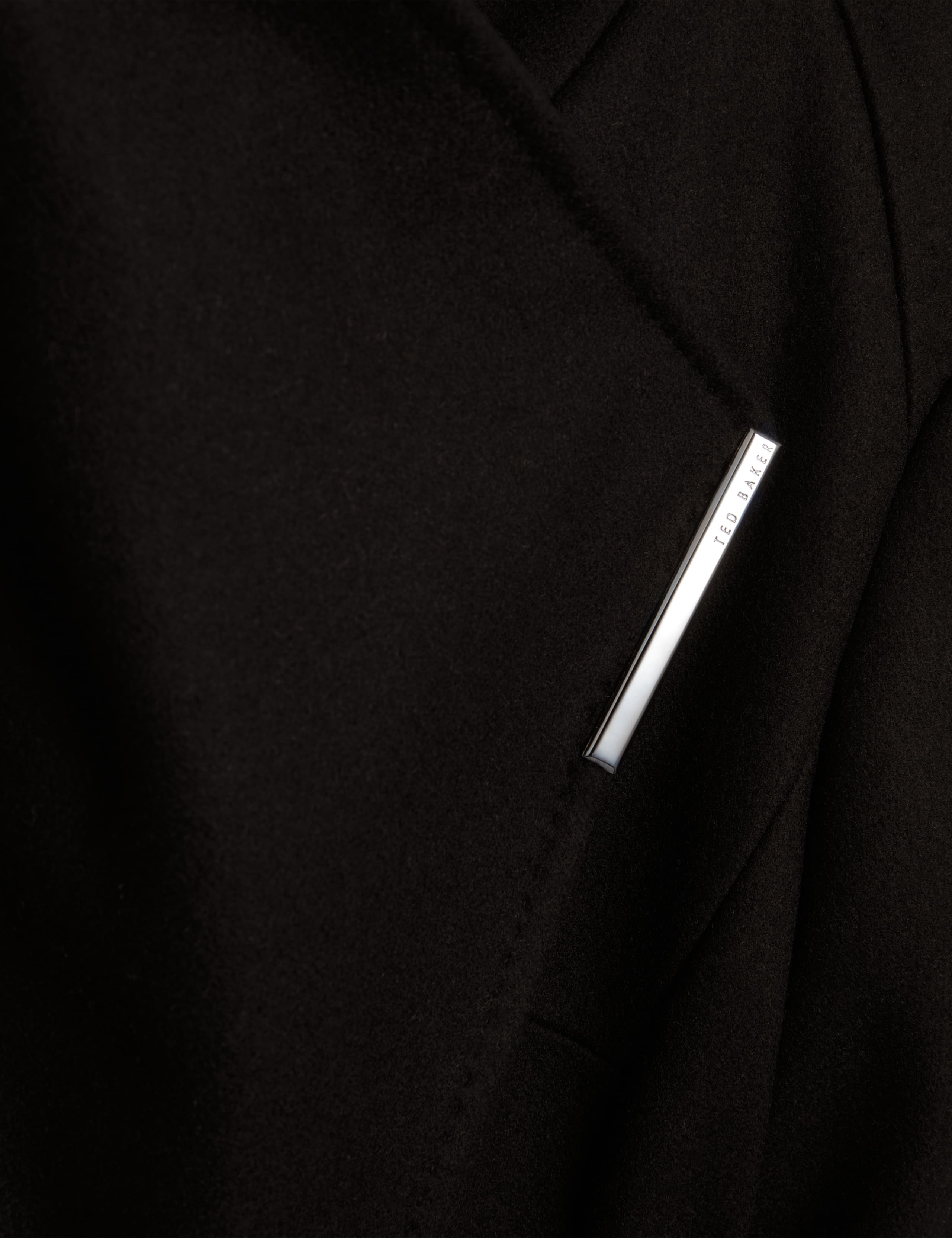 Wool Rich Belted Longline Wrap Coat 6 of 6