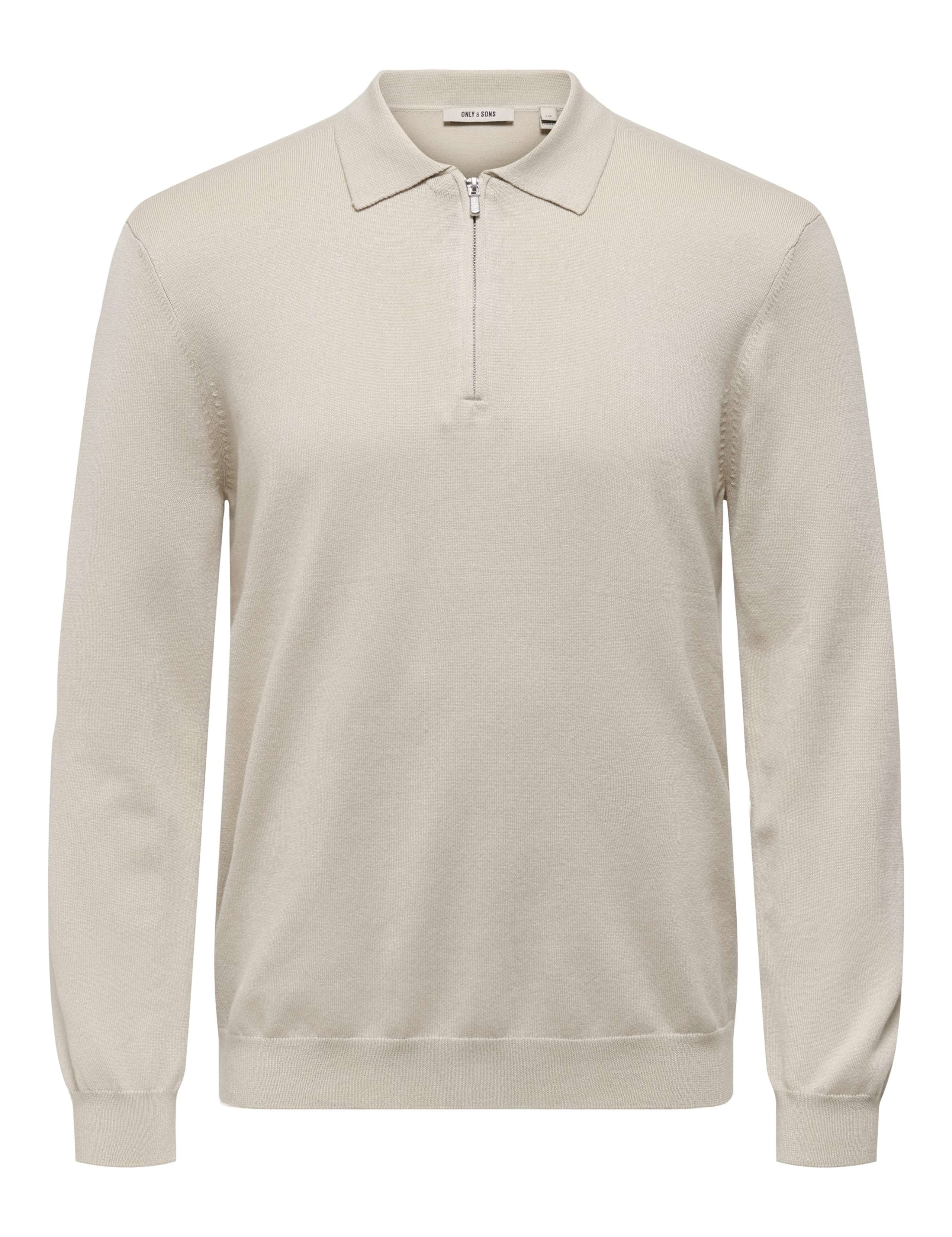 Half Zip Knitted Polo Shirt 6 of 7