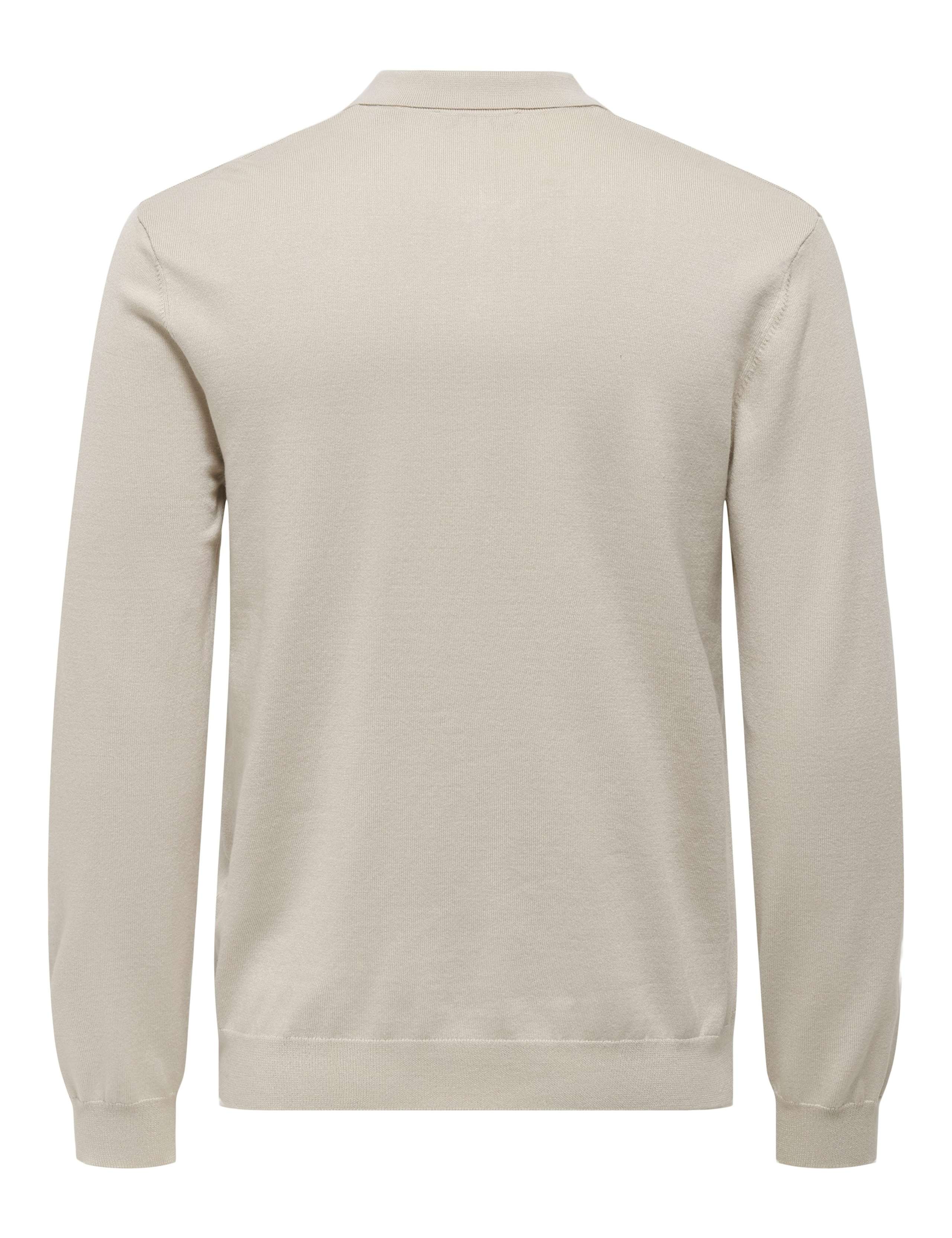 Half Zip Knitted Polo Shirt 7 of 7