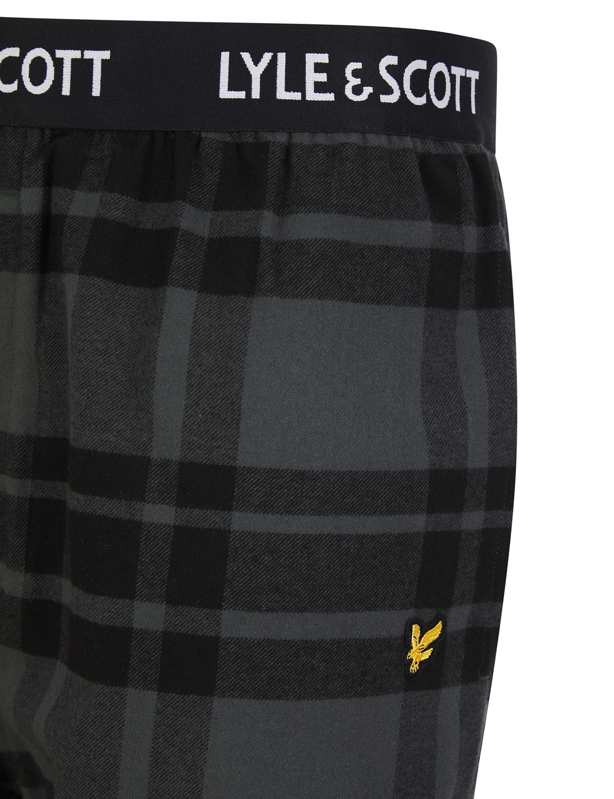 Cotton Rich Checked Loungewear Set 3 of 7