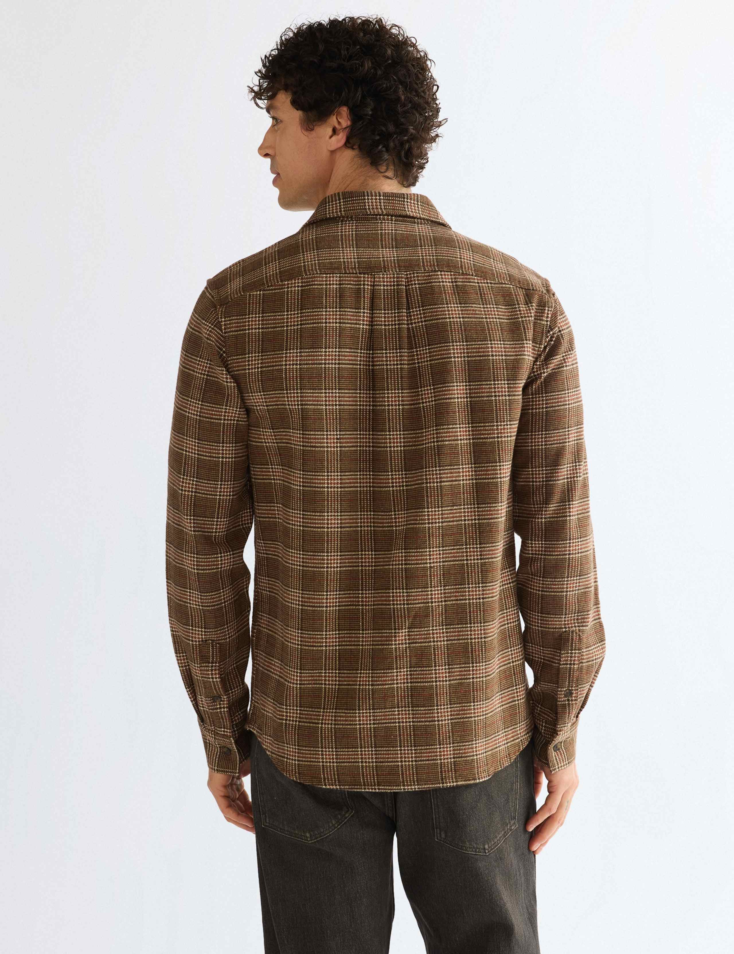 Regular Fit Pure Cotton Checked Shirt 3 of 6