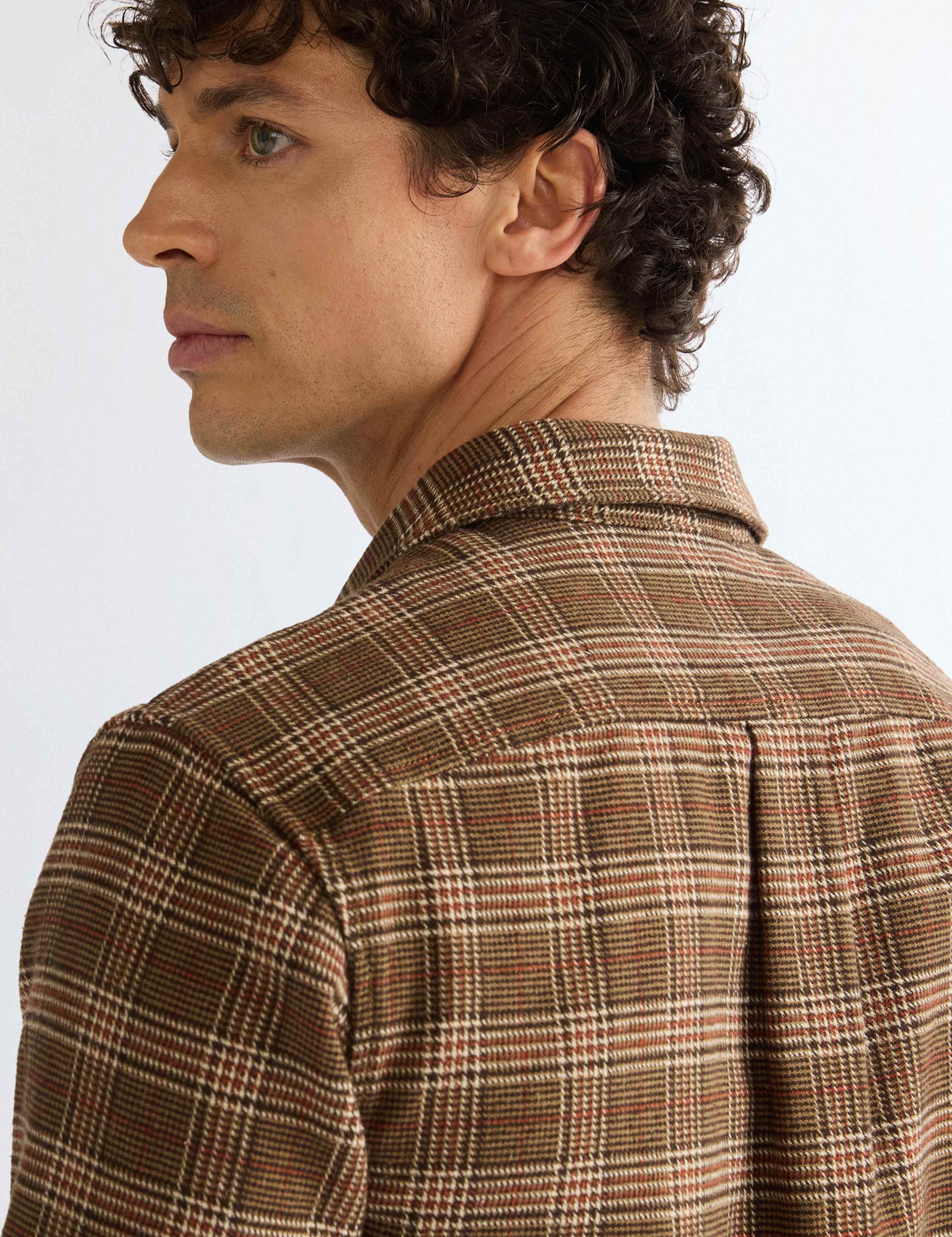 Regular Fit Pure Cotton Checked Shirt 5 of 6