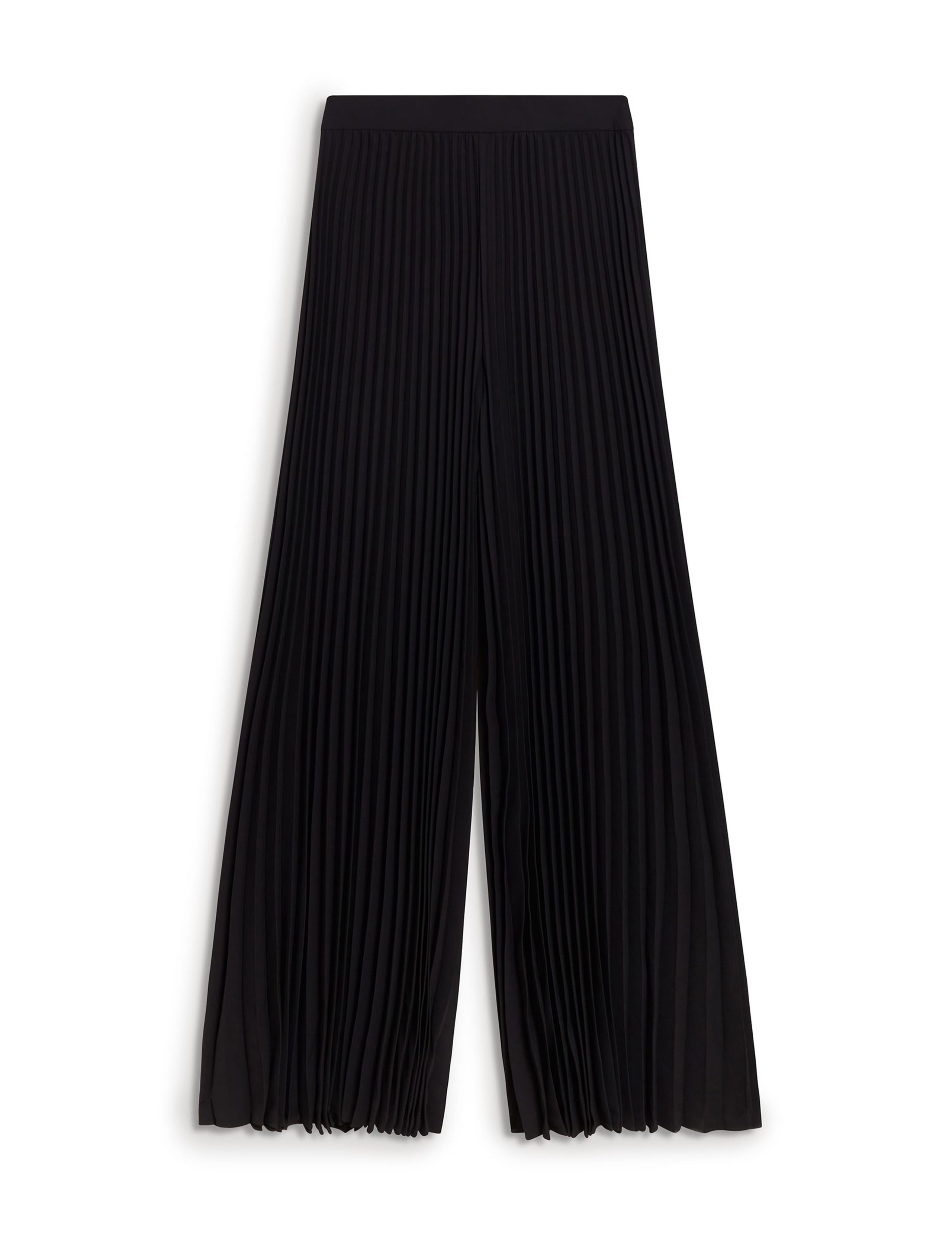 Pleated Wide Leg Trousers 2 of 5