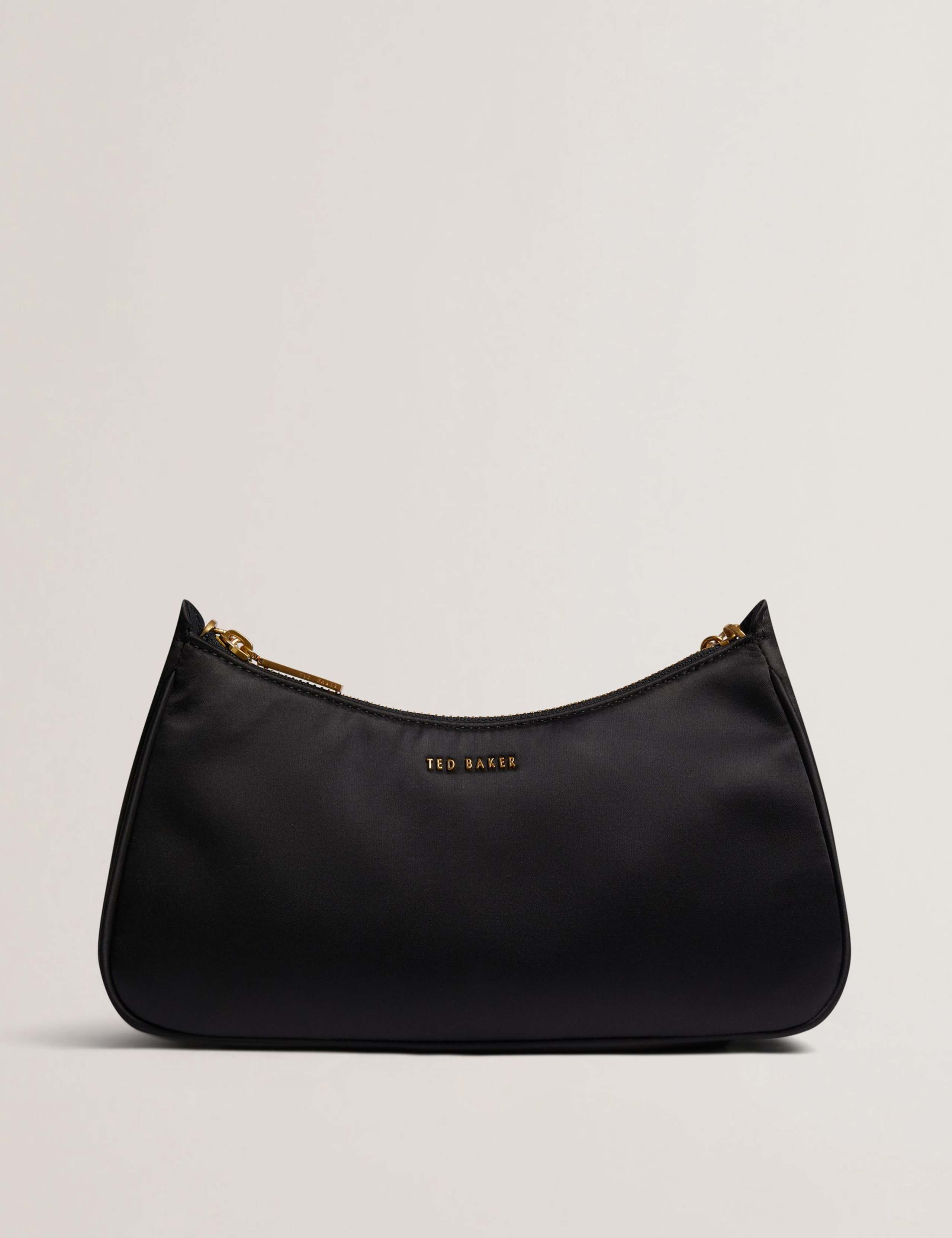 Satin Chain Detail Shoulder Bag 1 of 5