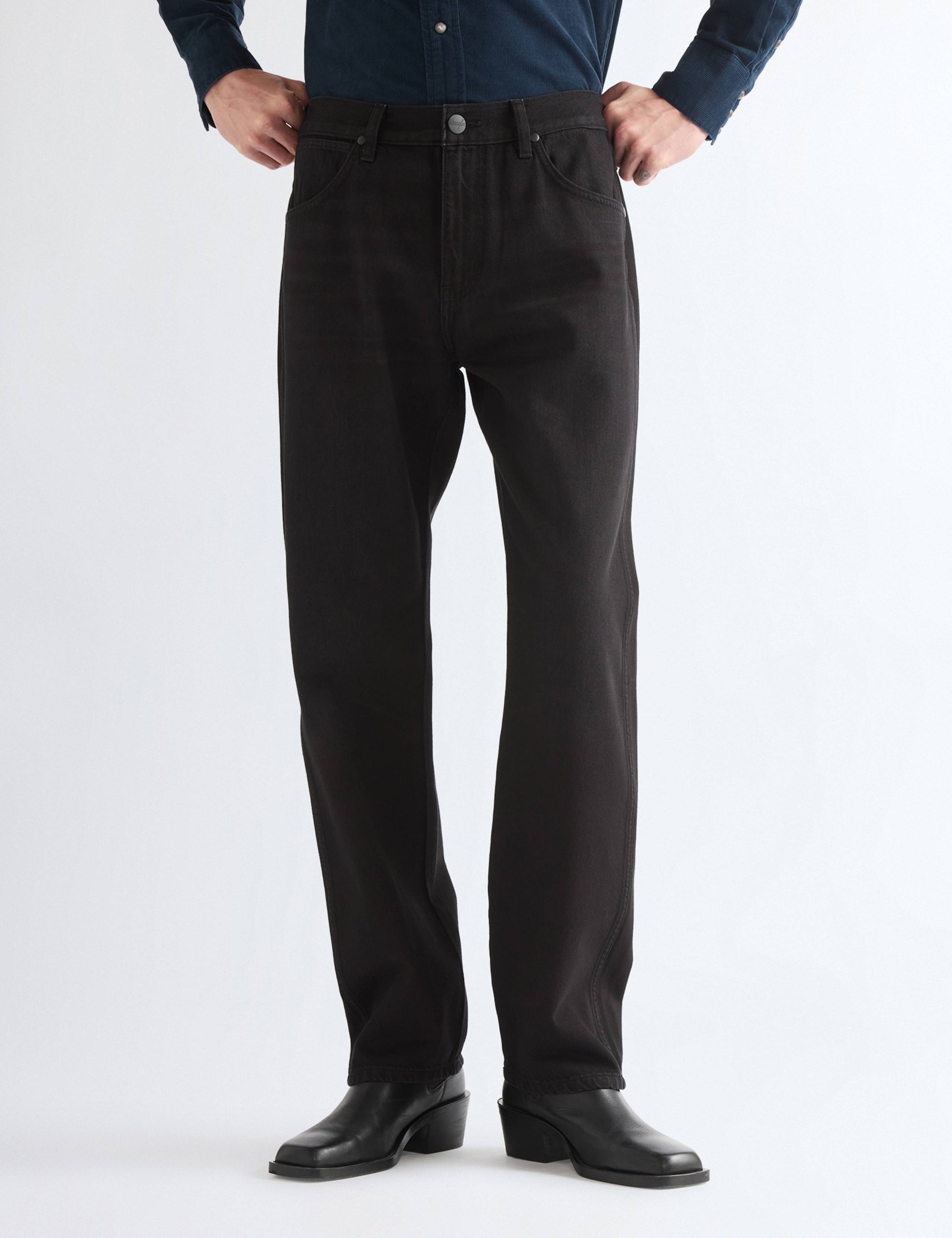Frontier Regular Fit Pure Cotton Jeans 4 of 5