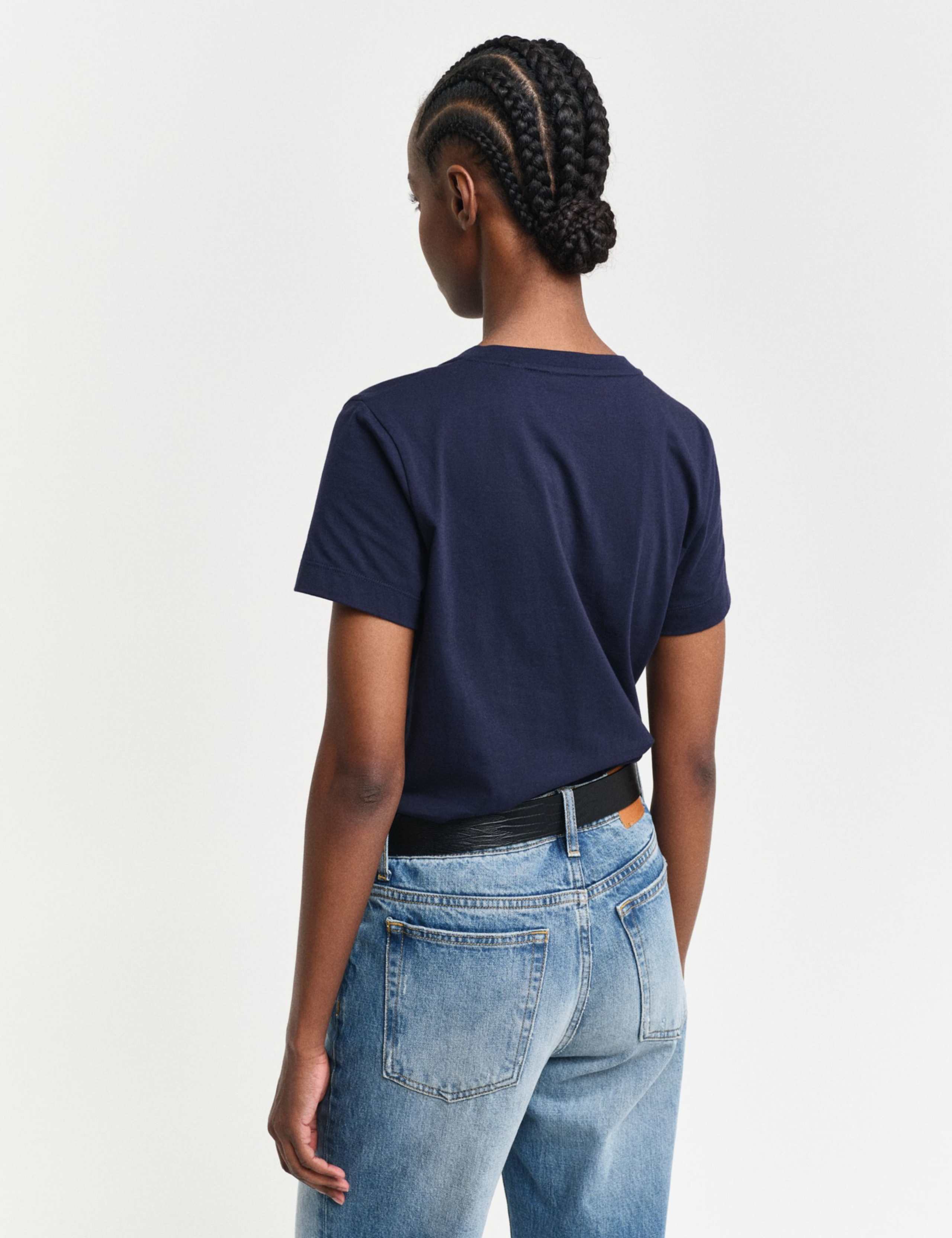 Pure Cotton Regular Fit Neck T-Shirt 3 of 4