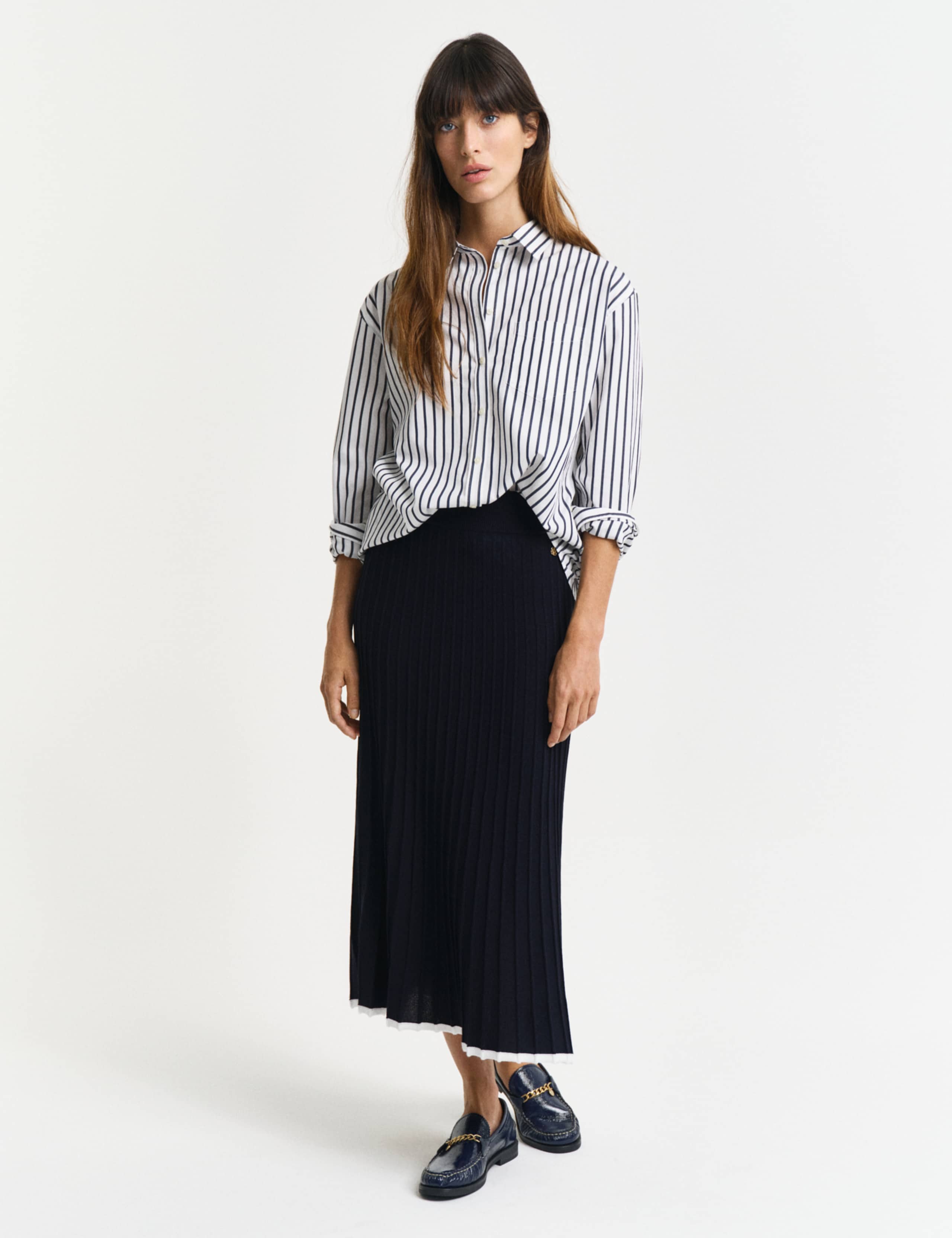 Pure Cotton Striped Button Through Shirt 3 of 4