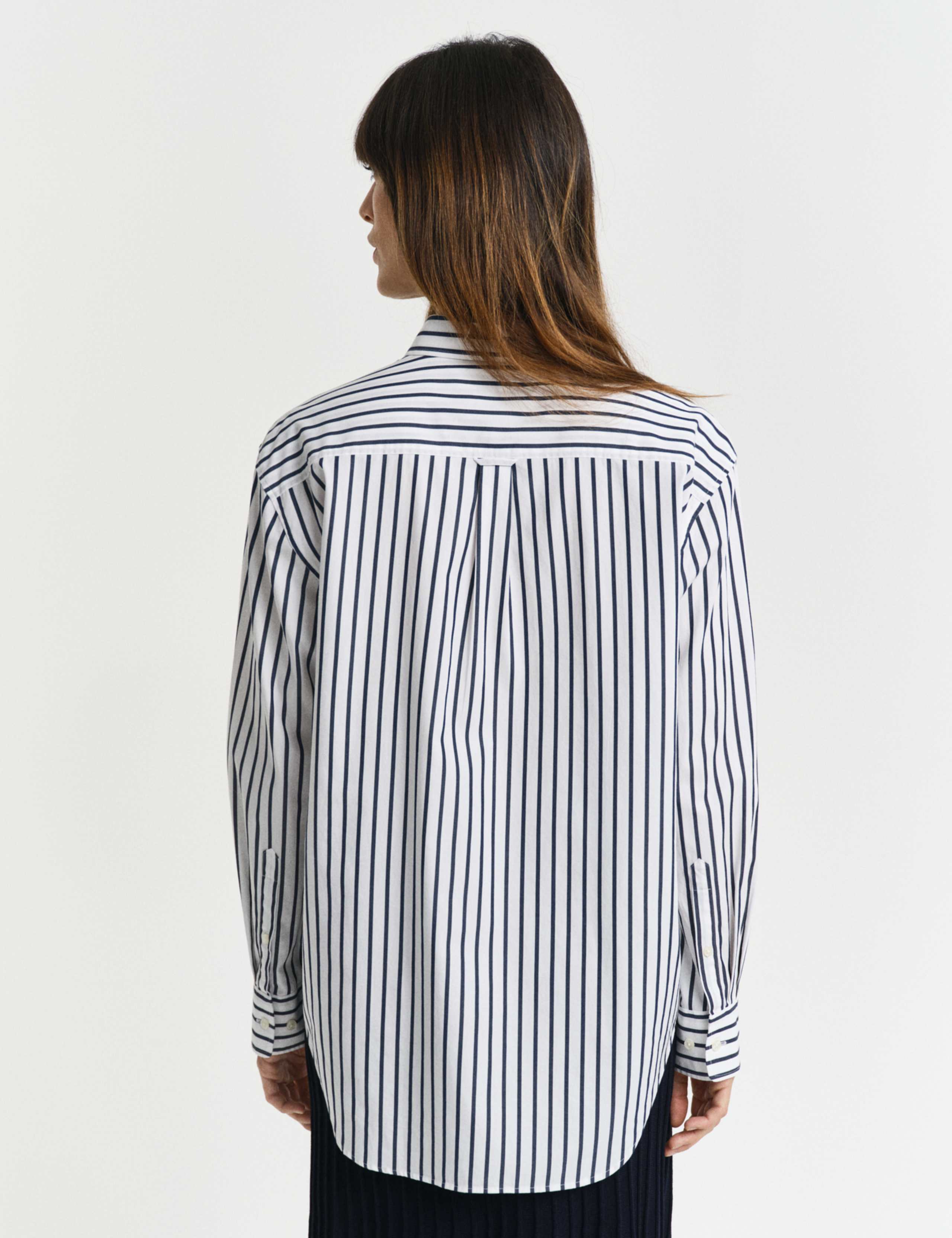 Pure Cotton Striped Button Through Shirt 4 of 4