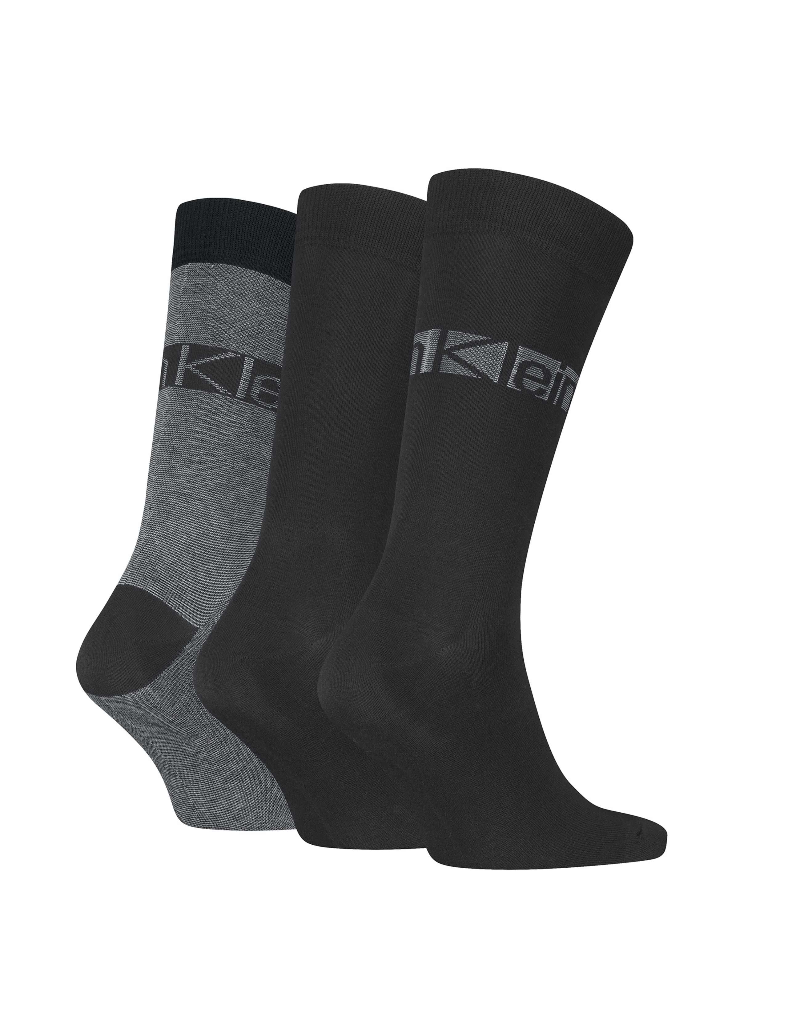 3 Pack CK Cotton Rich Socks 3 of 3