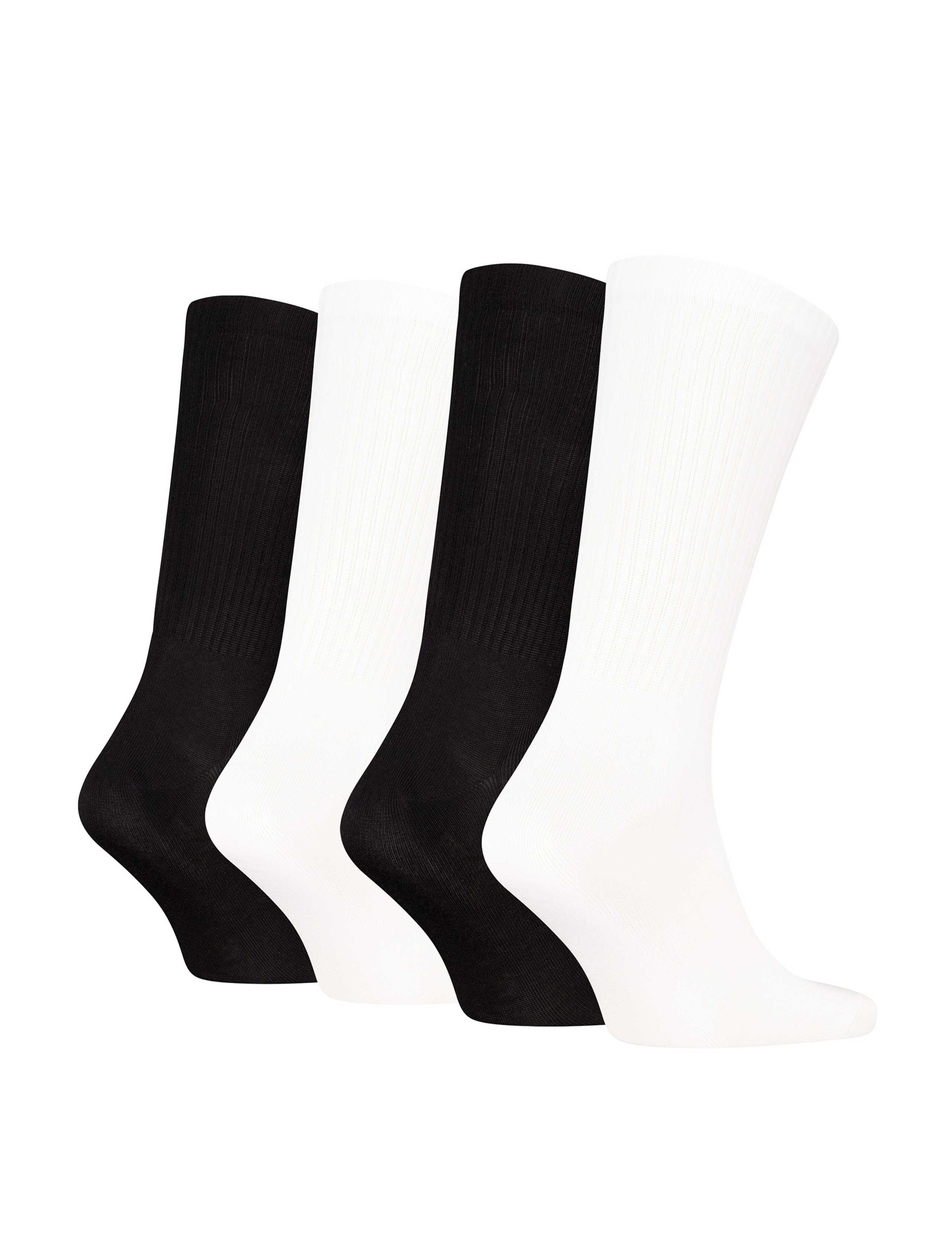 4 Pack Cotton Rich Monologo Socks Gift Set 3 of 3