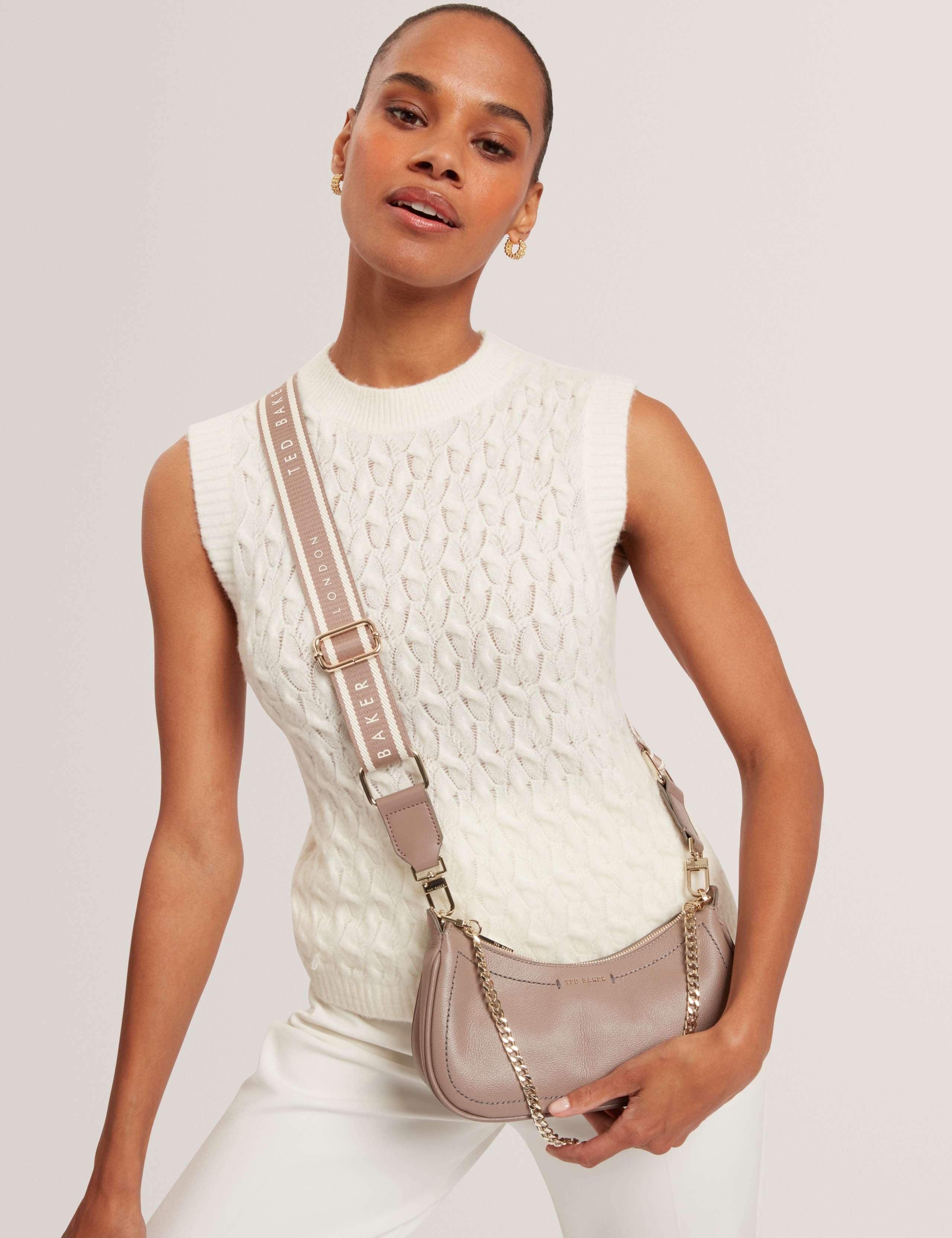 Leather Shoulder Bag 5 of 5