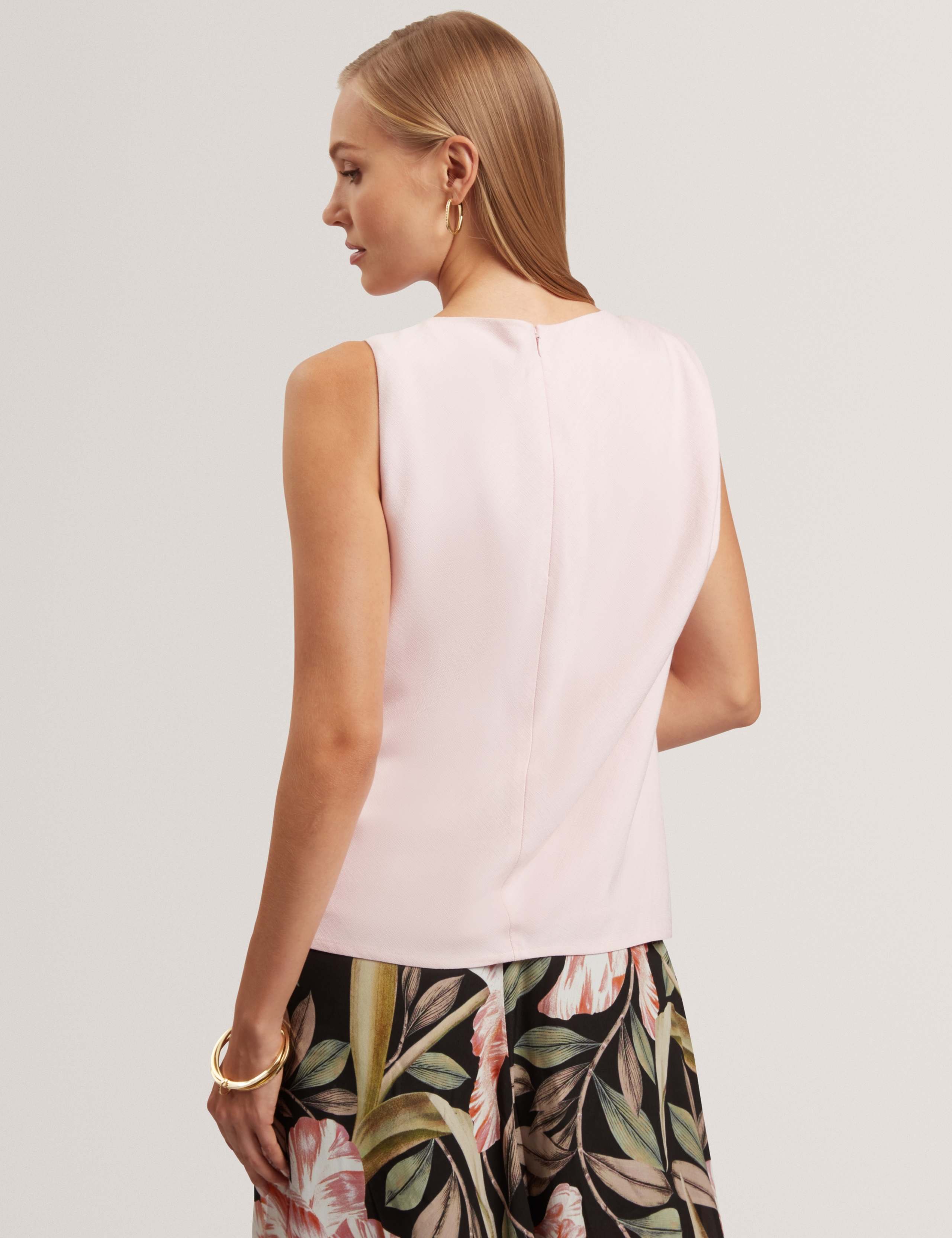 Twist Detail Cowl Neck Top 7 of 7