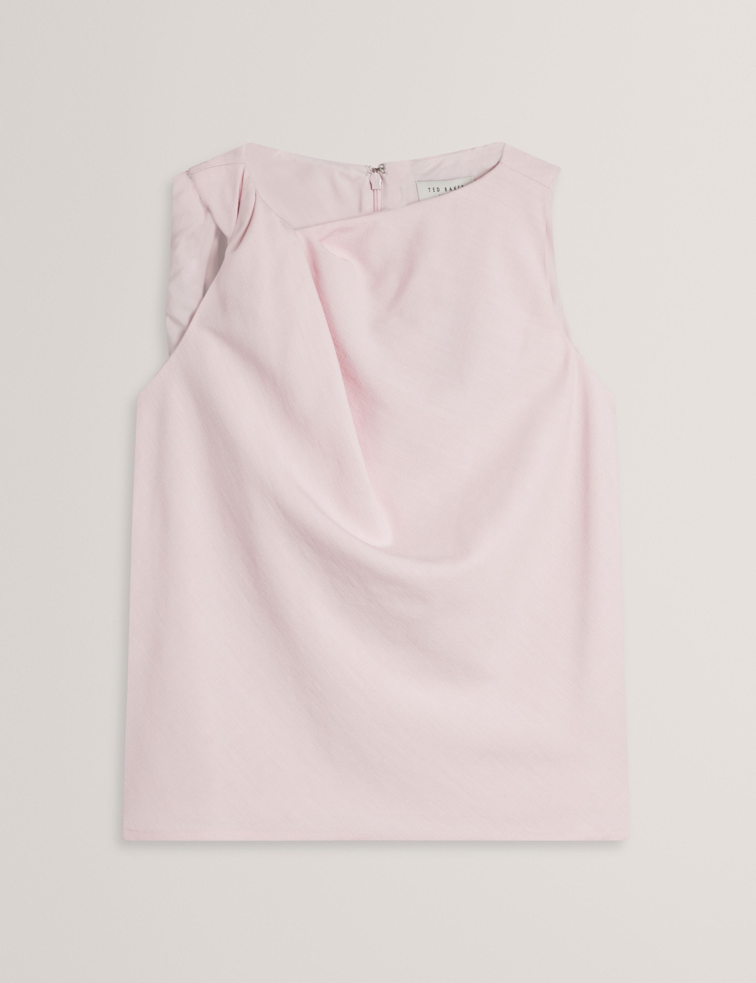 Twist Detail Cowl Neck Top 2 of 7