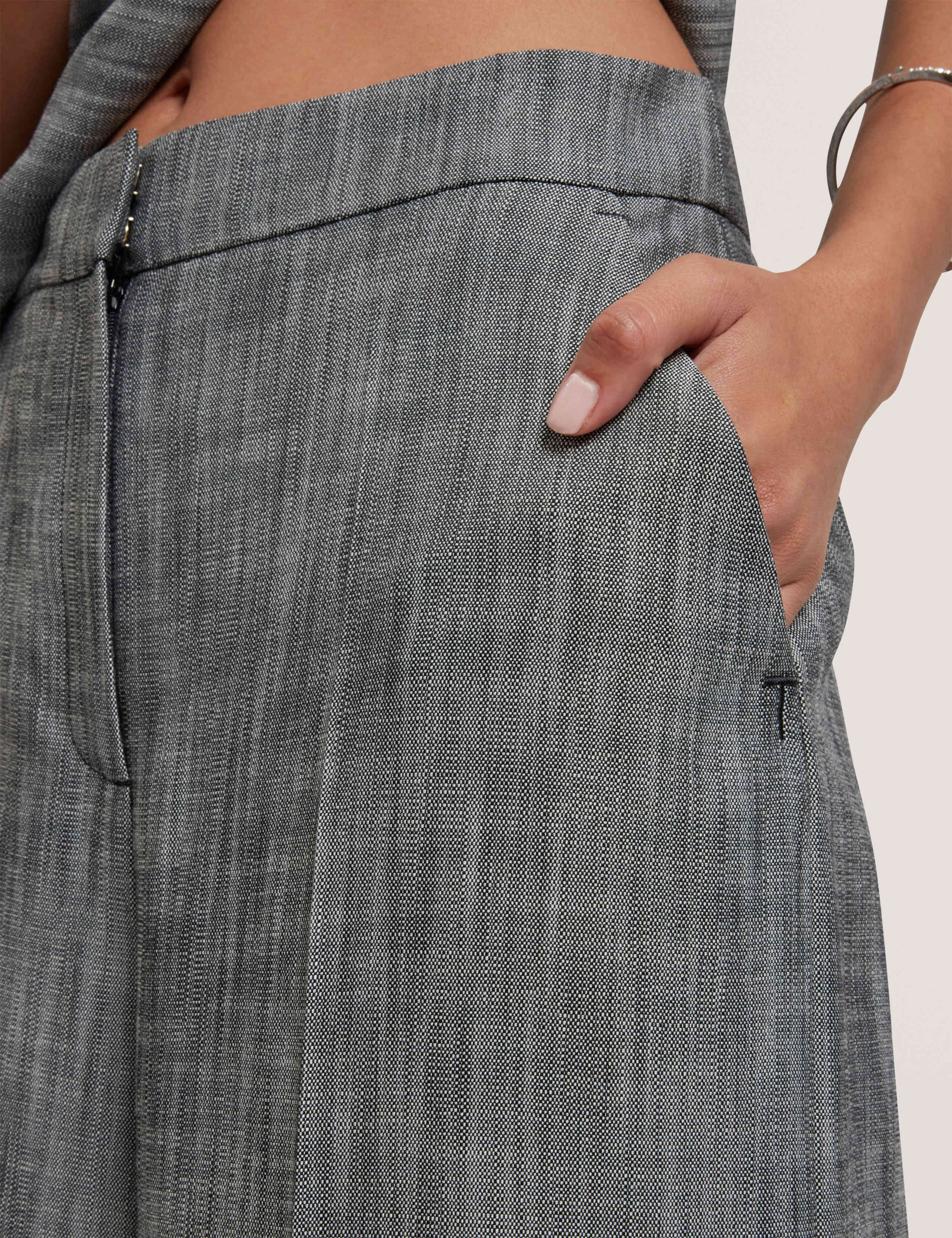 Woven Tailored Wide Leg Trousers 5 of 7