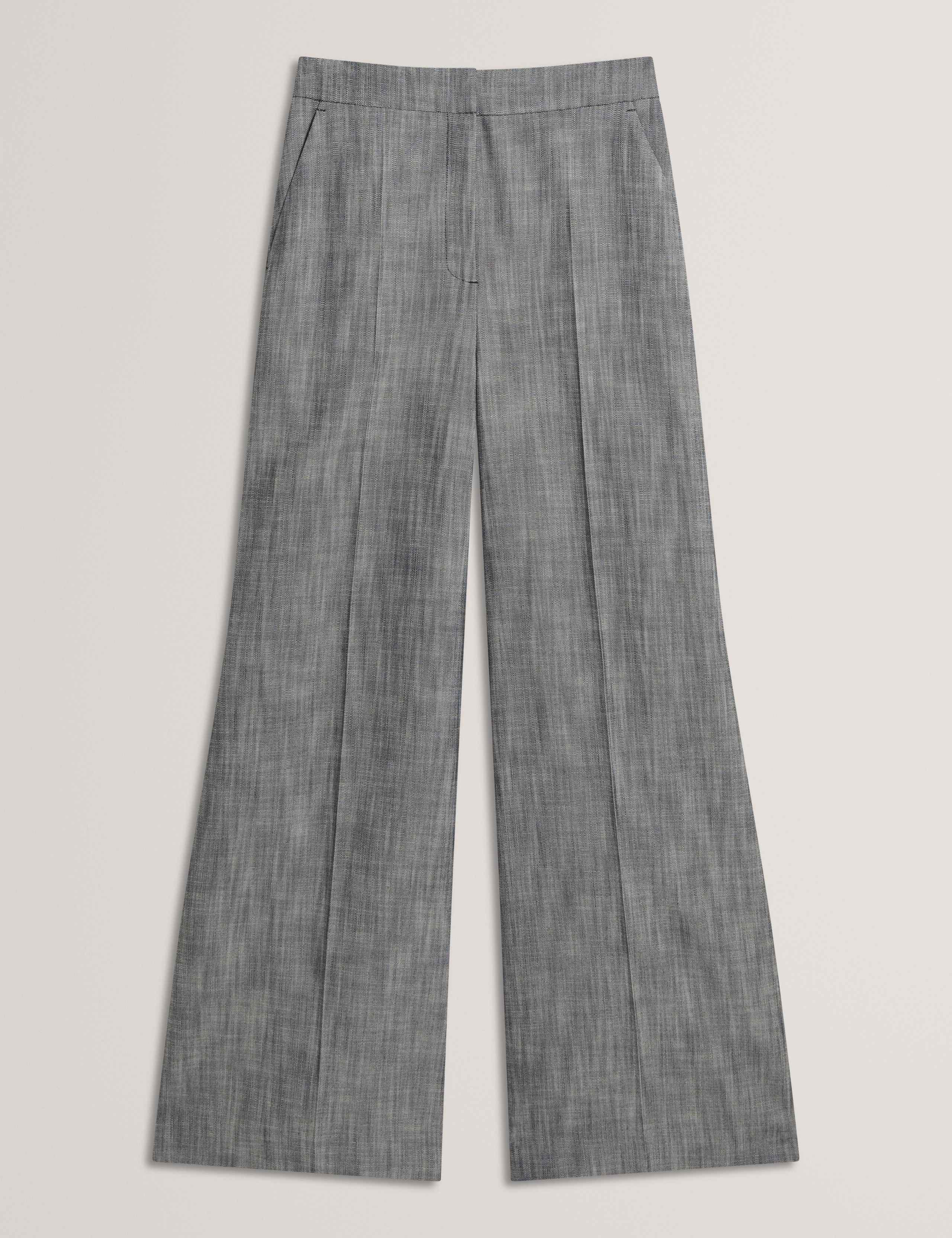 Woven Tailored Wide Leg Trousers 2 of 7