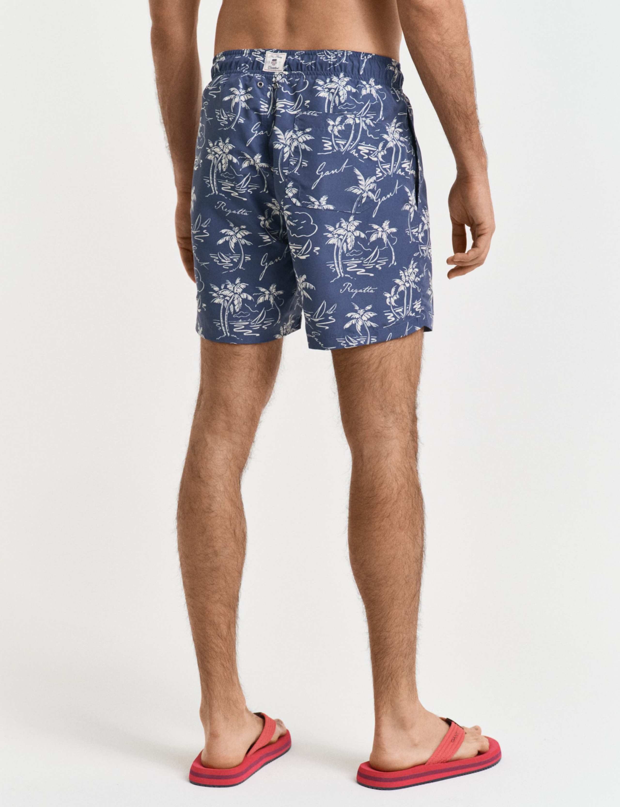Island Print Swim Shorts 6 of 6