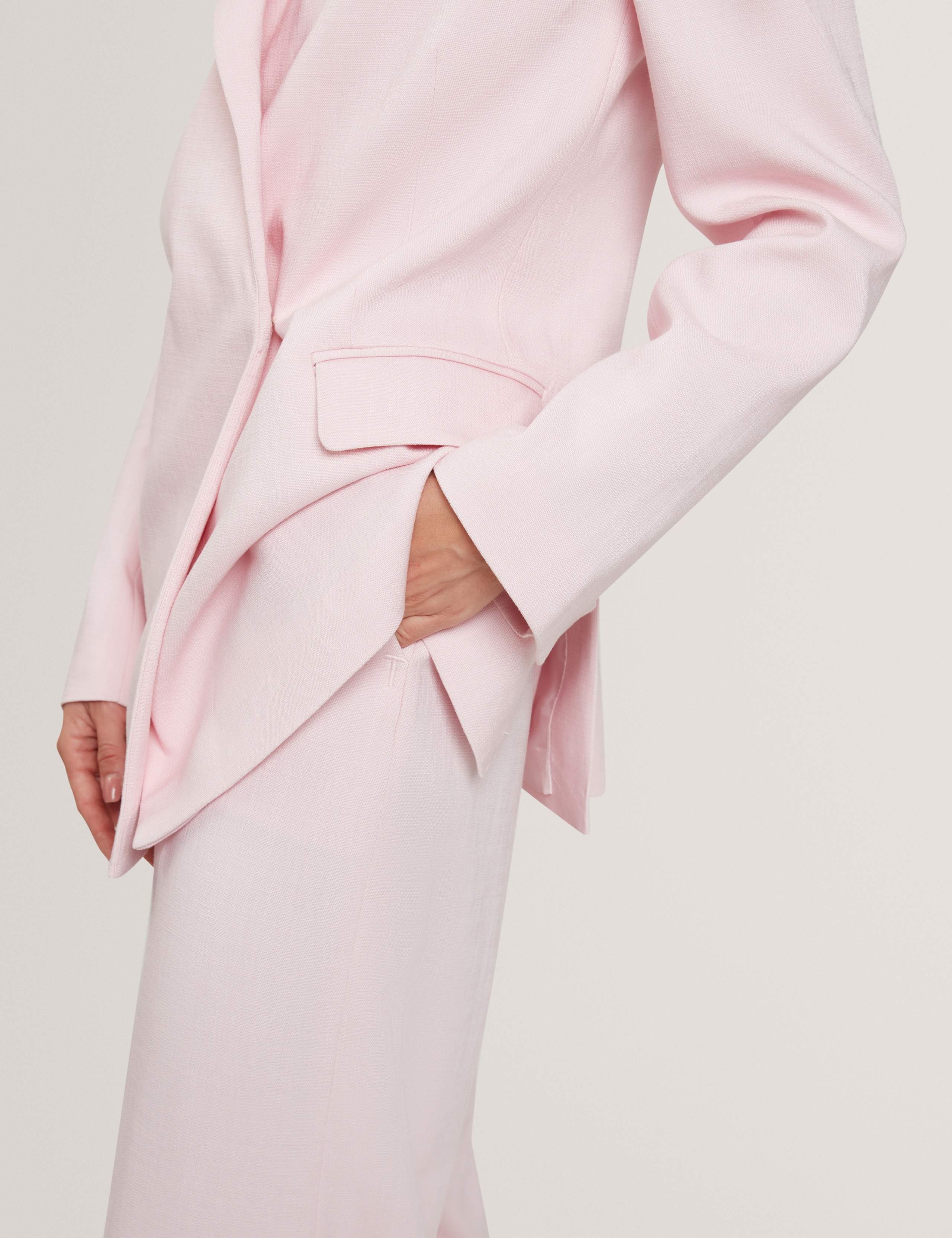 Relaxed Wrap Longline Blazer 6 of 7