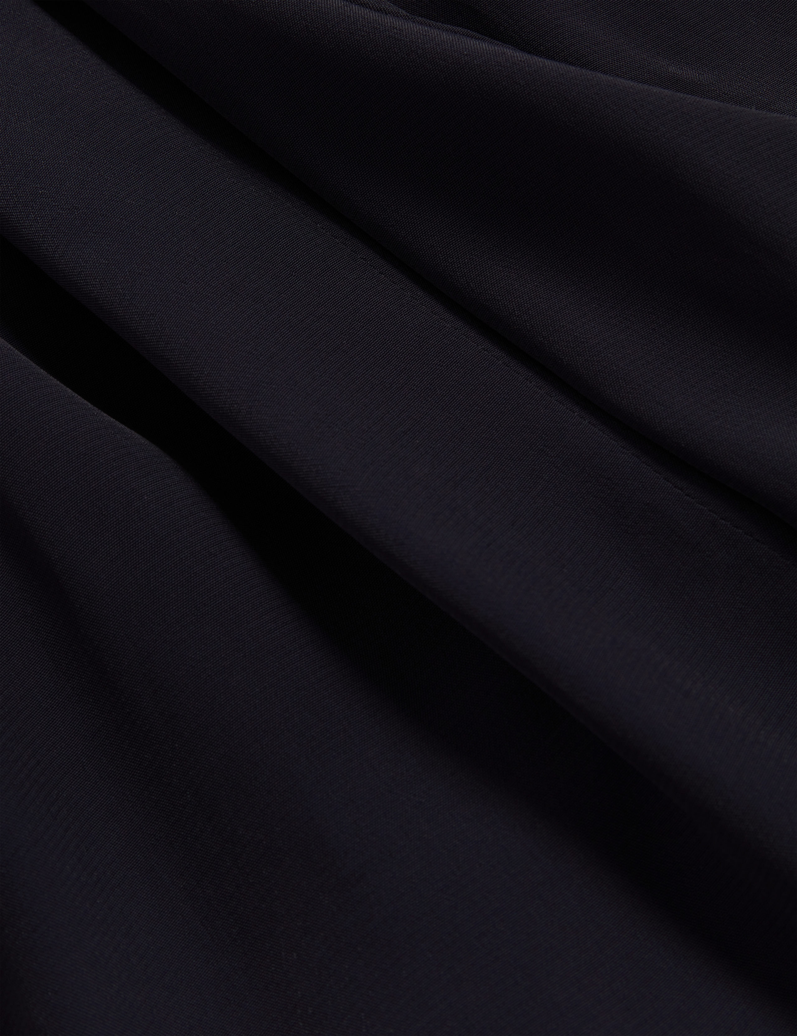 Crepe Tie Detail Midi Shirt Dress 7 of 7