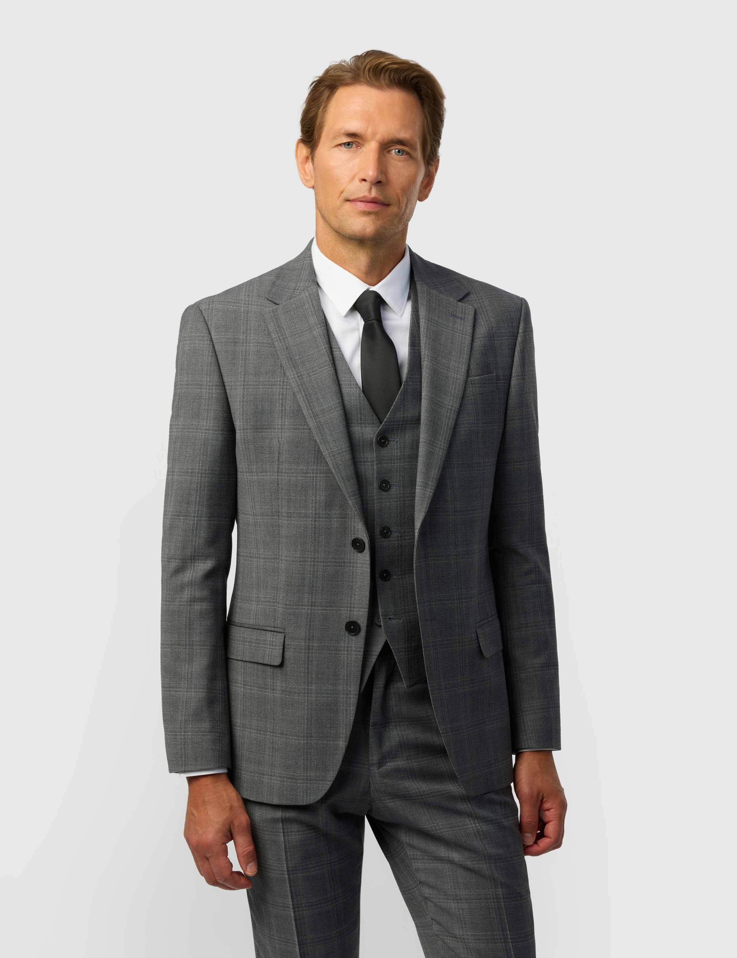 Slim Fit Wool Blend Suit Jacket 1 of 7