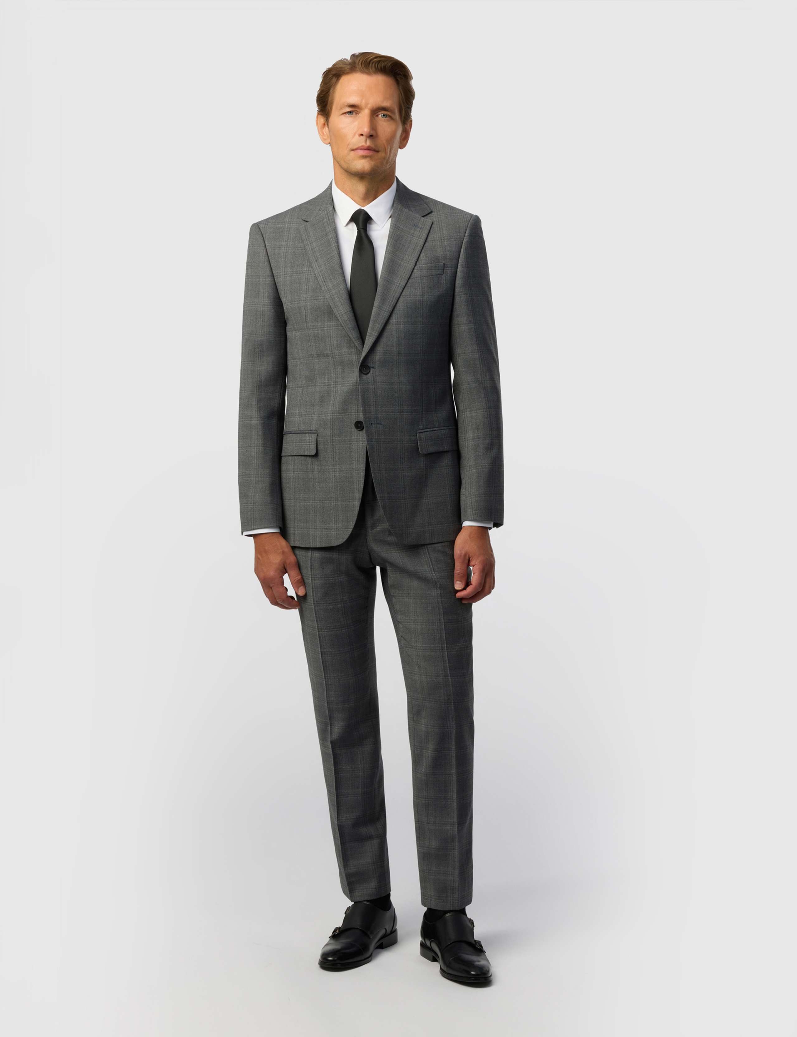Slim Fit Wool Blend Suit Jacket 4 of 7