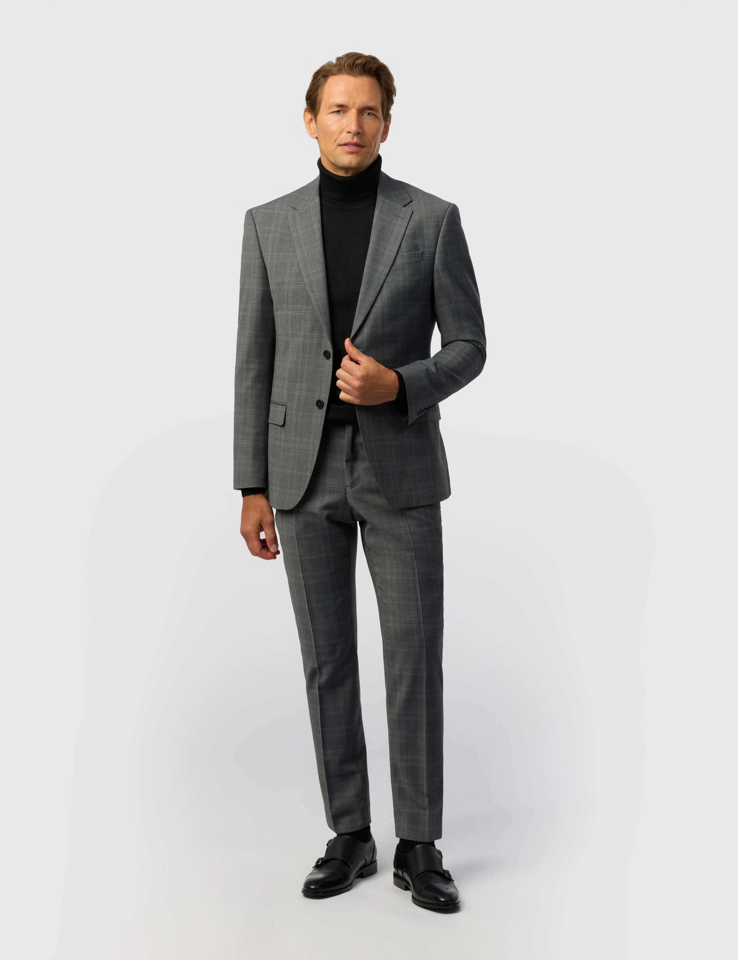 Slim Fit Wool Blend Suit Jacket 5 of 7
