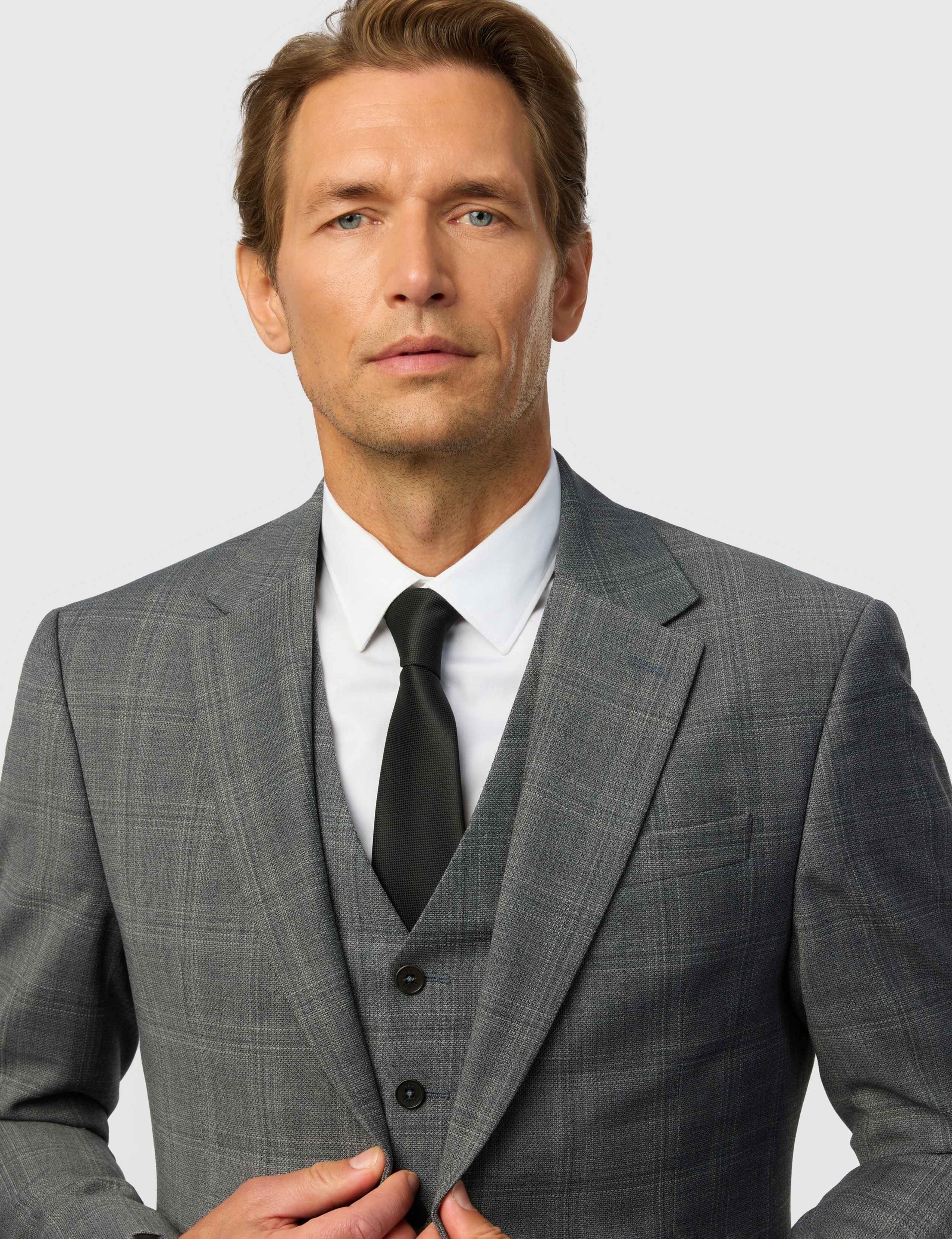 Slim Fit Wool Blend Suit Jacket 6 of 7
