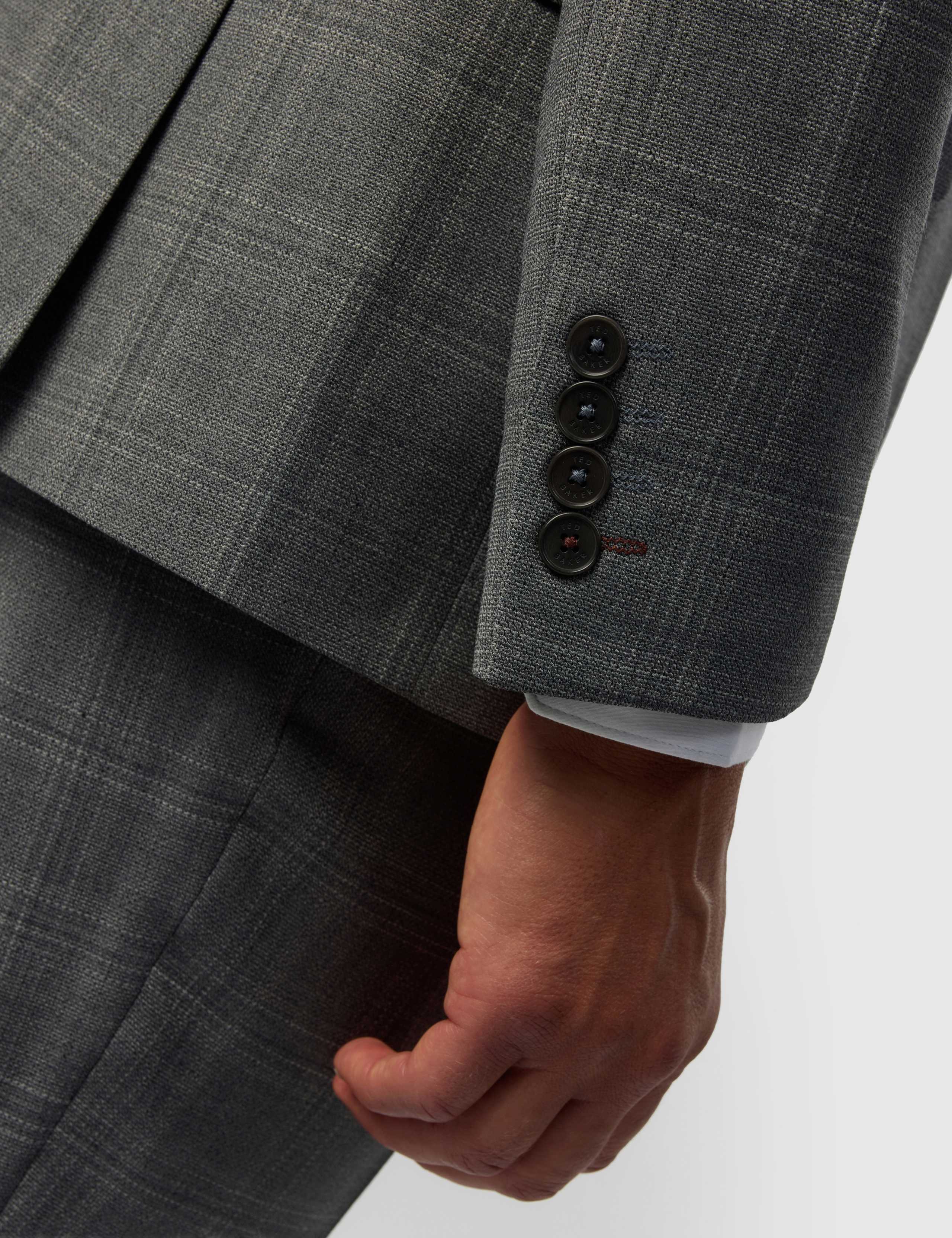 Slim Fit Wool Blend Suit Jacket 7 of 7