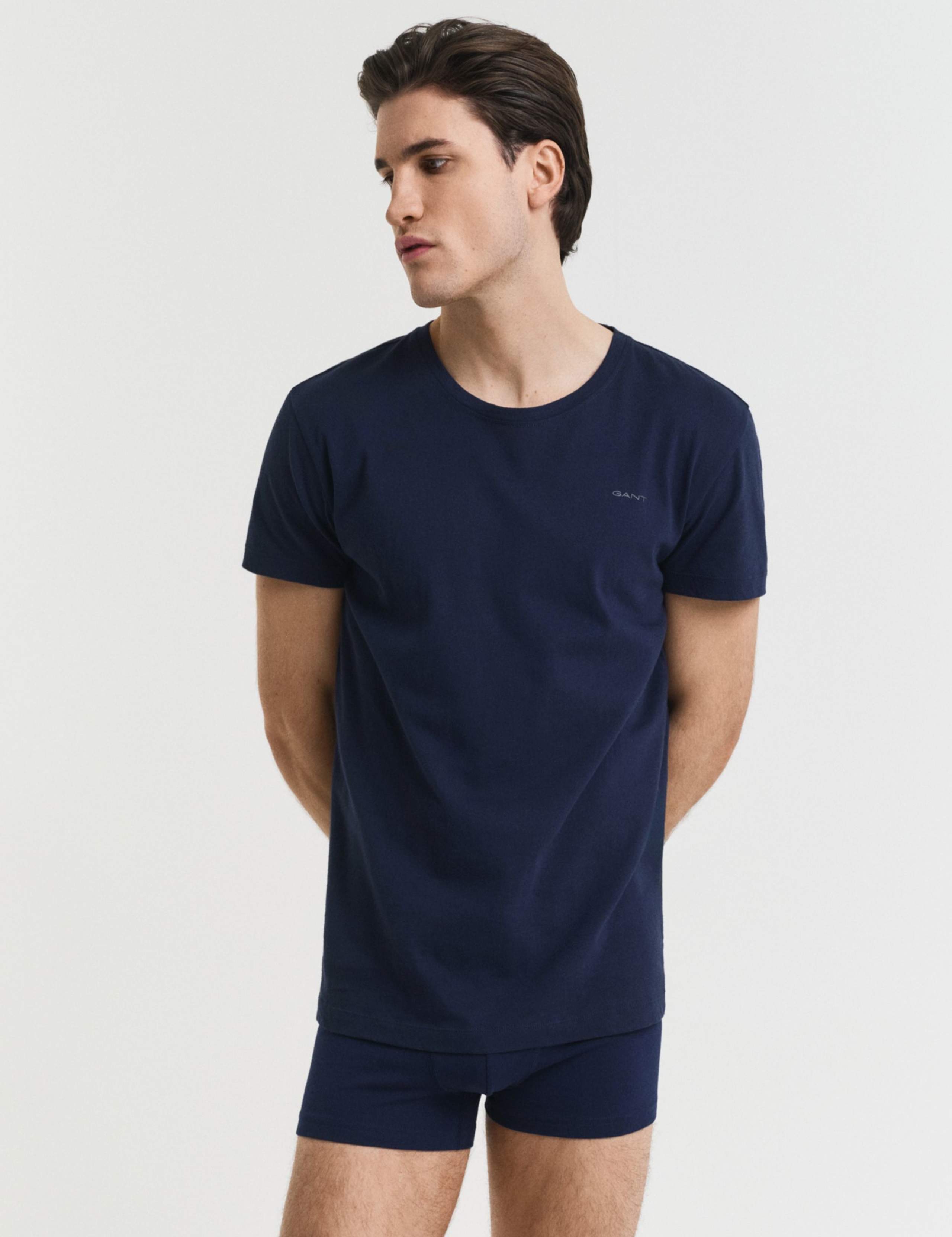 2 Pack Pure Cotton Crew Neck T-Shirts 2 of 4