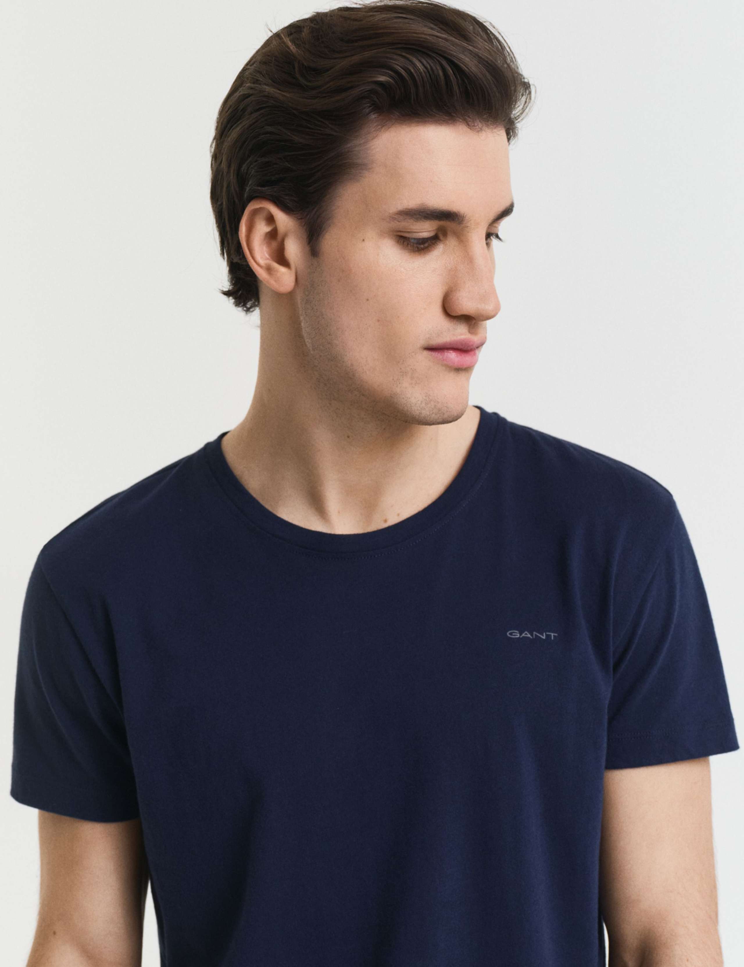 2 Pack Pure Cotton Crew Neck T-Shirts 3 of 4