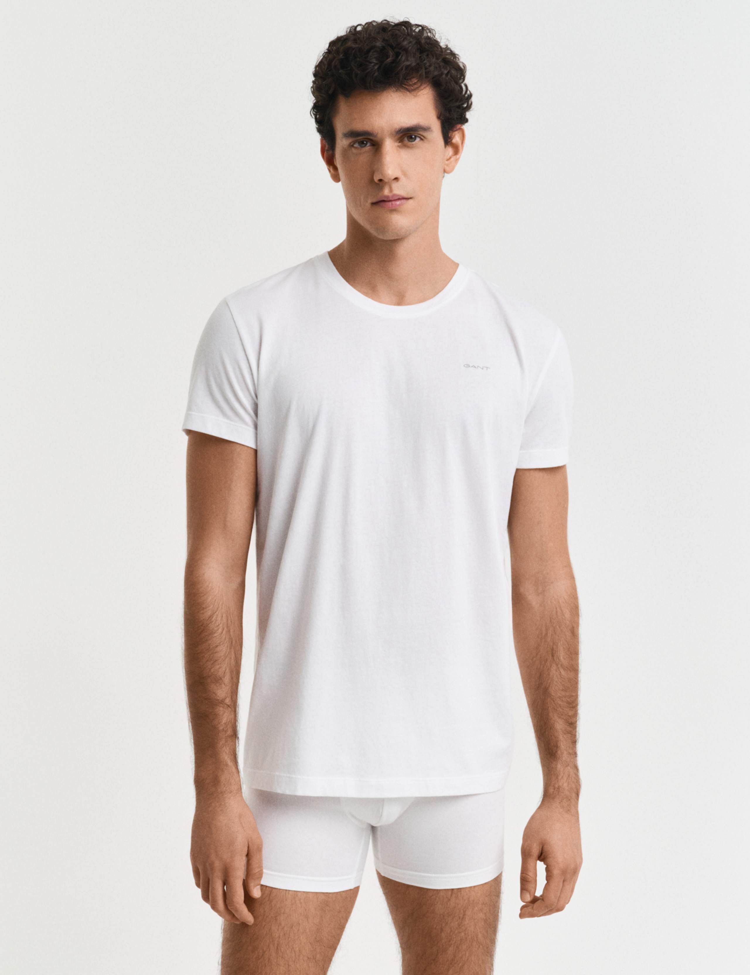 2 Pack Pure Cotton Crew Neck T-Shirts 2 of 3