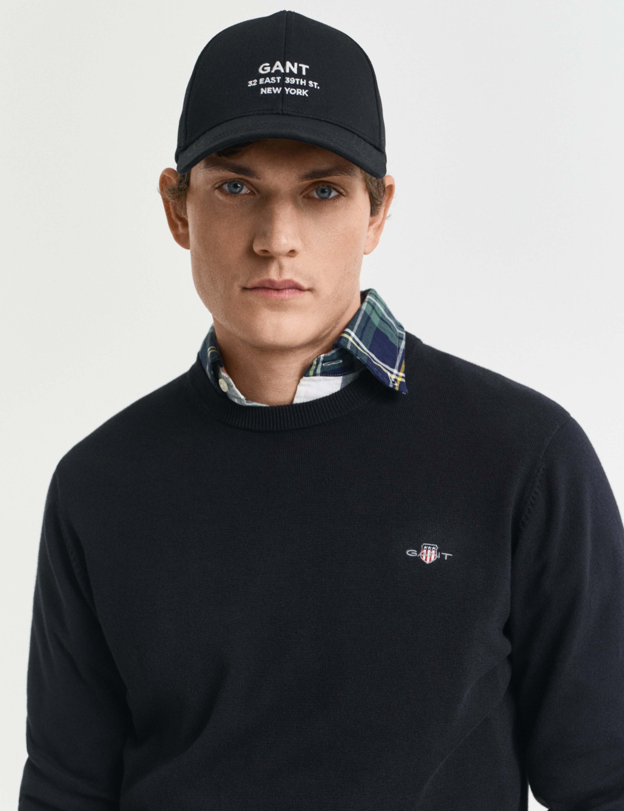 Pure Cotton Crew Neck Jumper 2 of 5