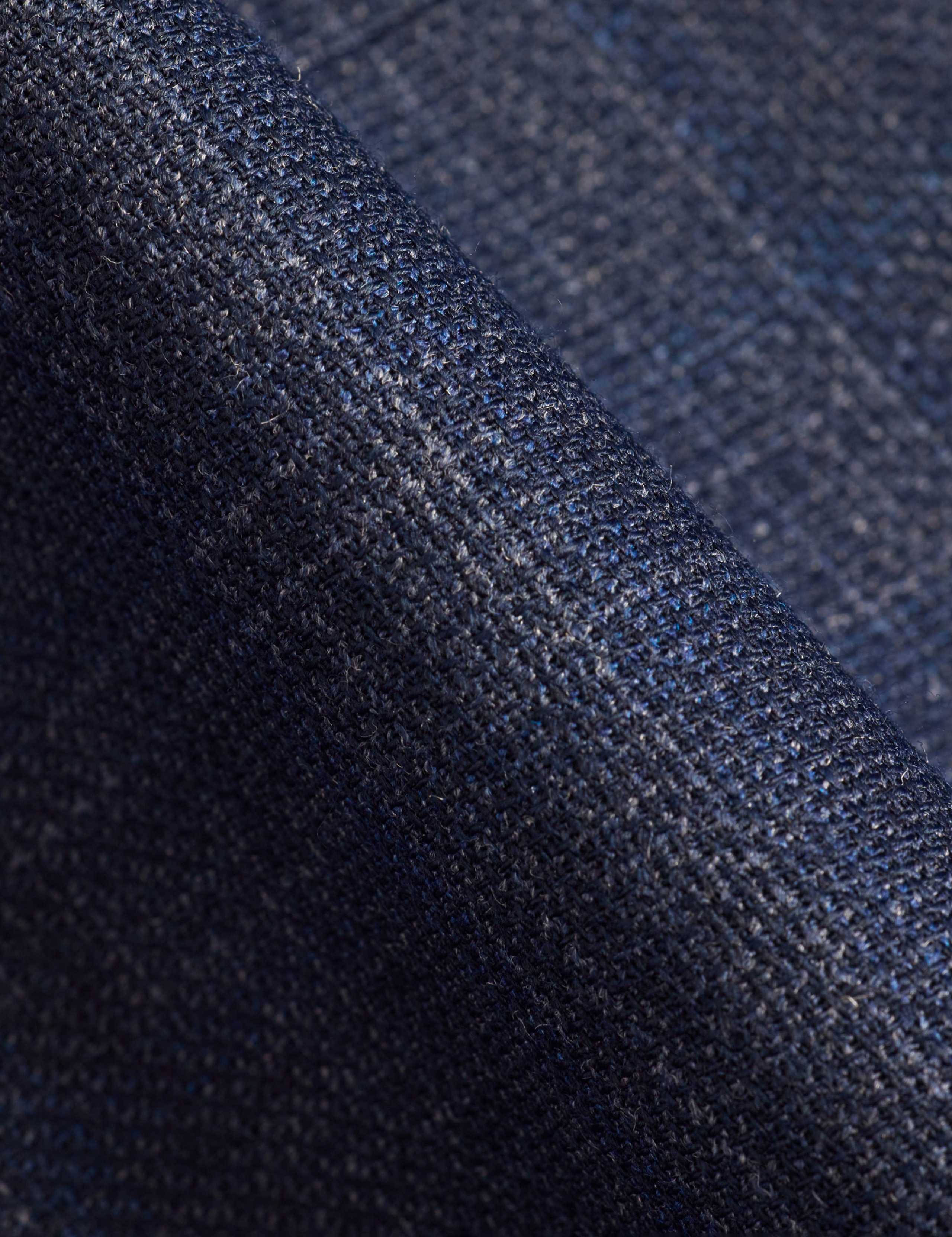 Slim Fit Wool Blend Check Suit Jacket 9 of 9