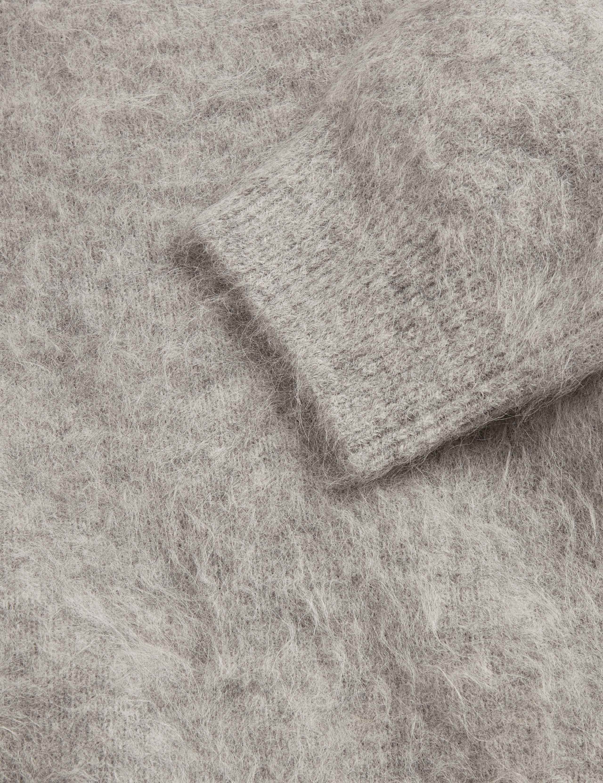 Alpaca Rich Brushed Mock Neck Jumper 7 of 7