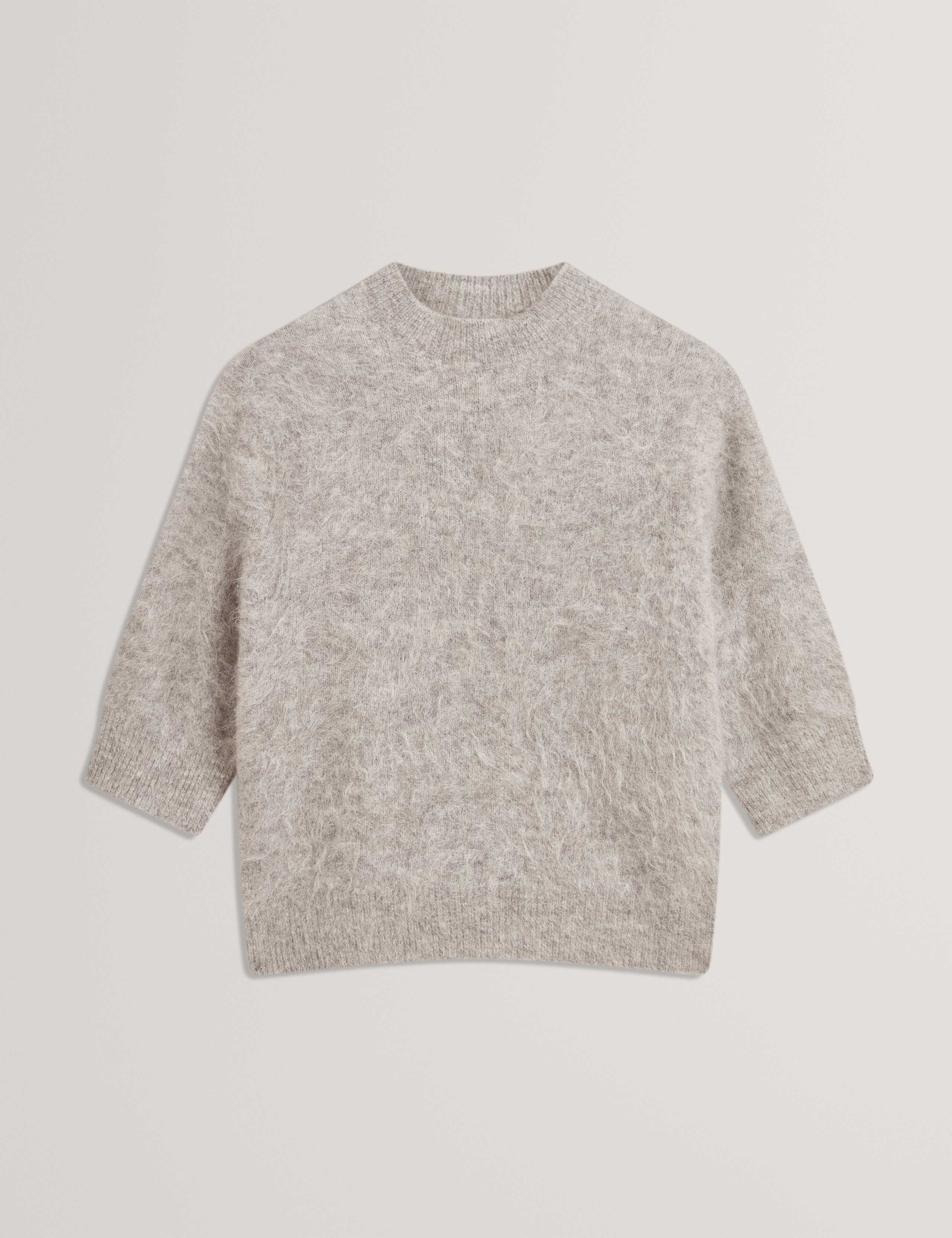 Alpaca Rich Brushed Mock Neck Jumper 2 of 7