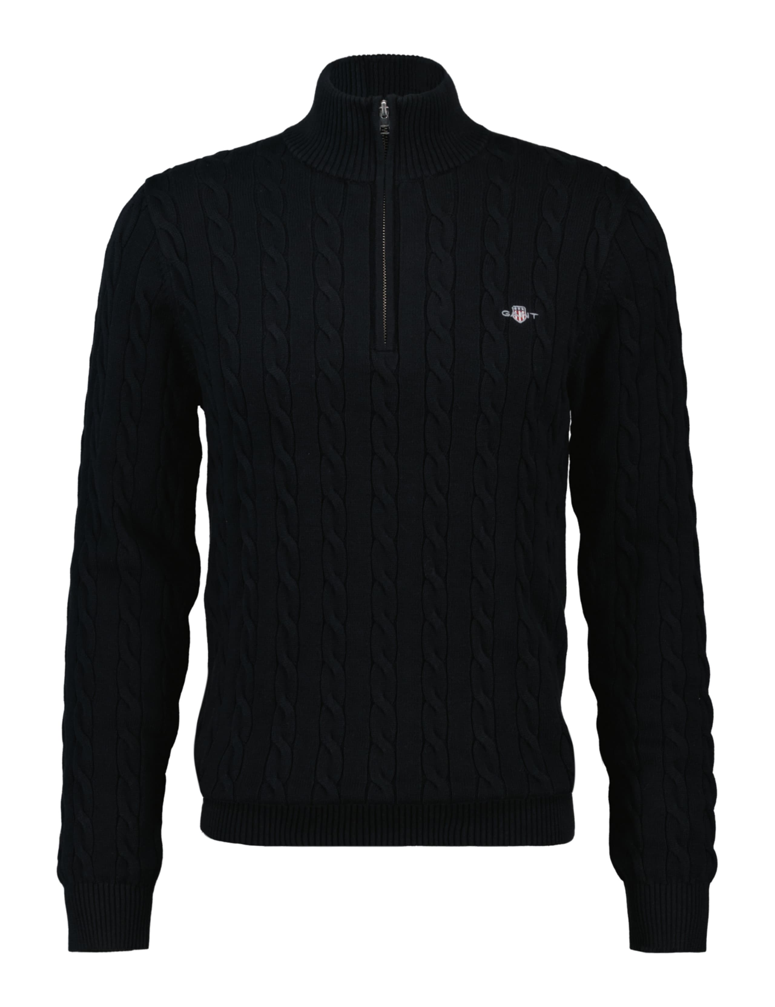 Pure Cotton Cable Knit Half Zip Jumper 2 of 5