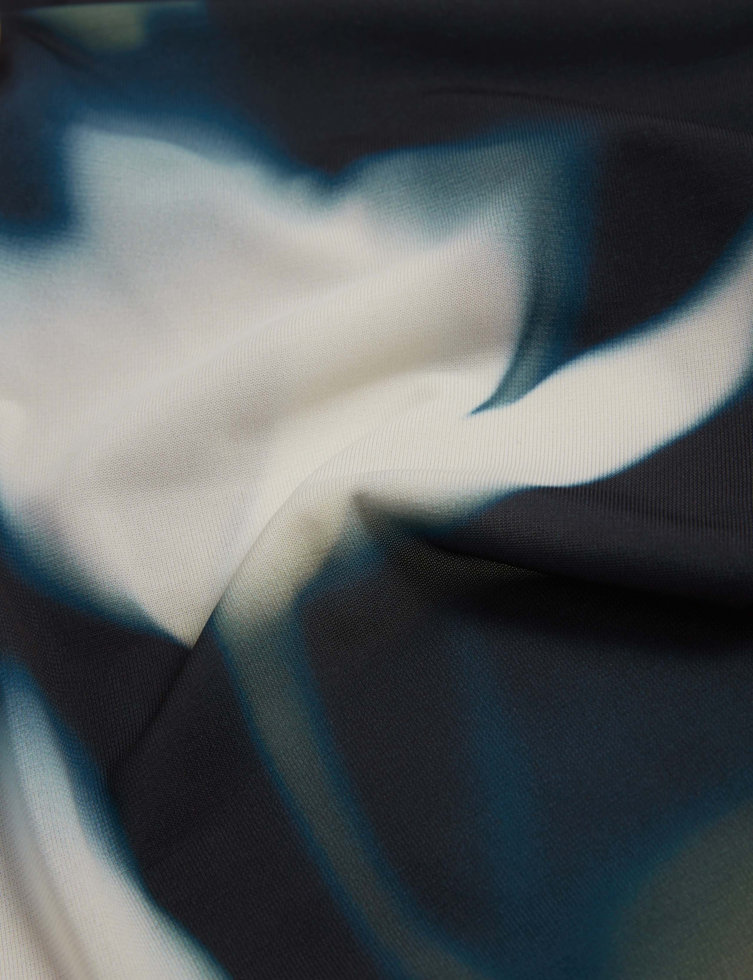 Jersey Floral Slash Neck Midi Wrap Dress 6 of 7