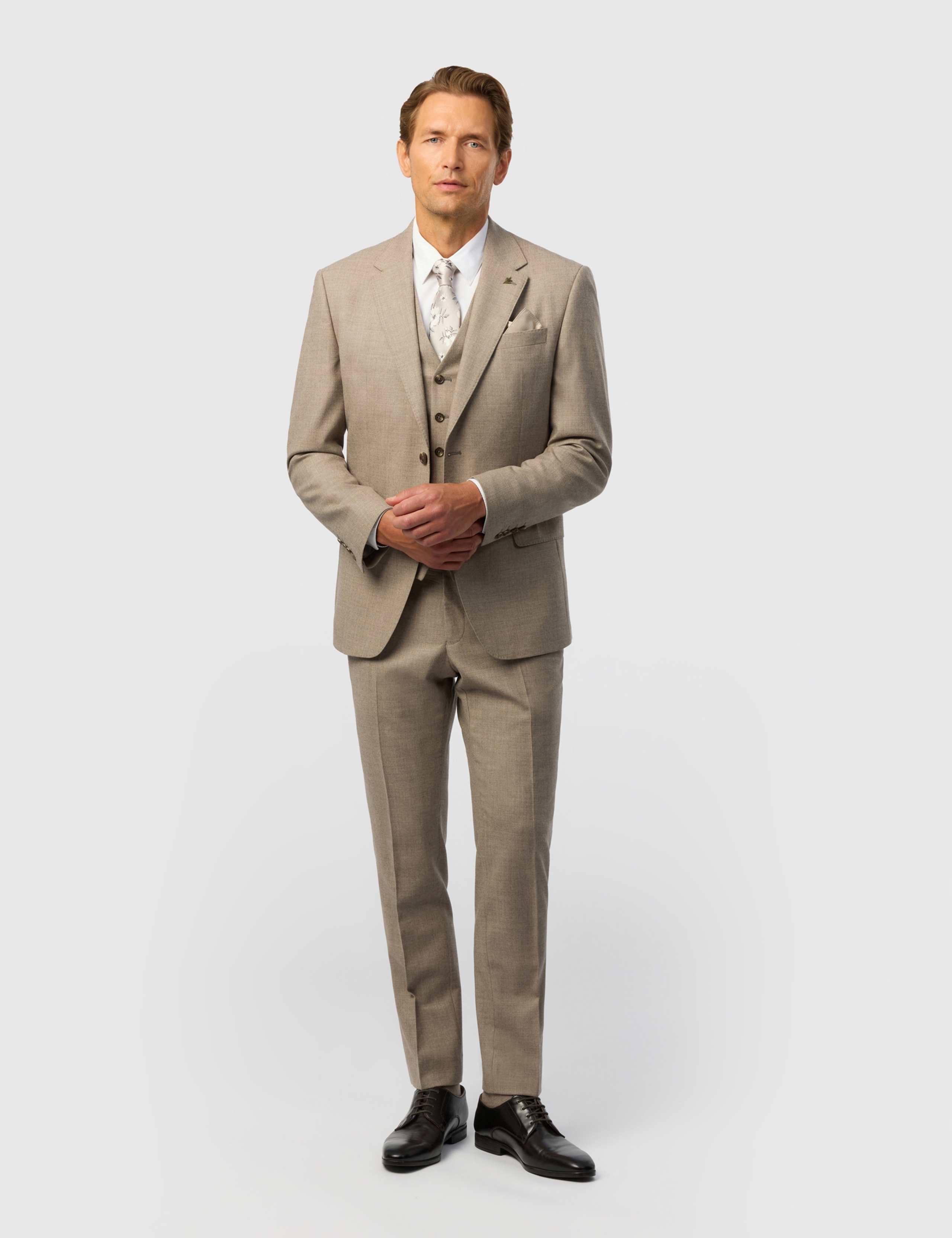 Slim Fit Wool Rich Stretch Flannel Suit Jacket 2 of 7