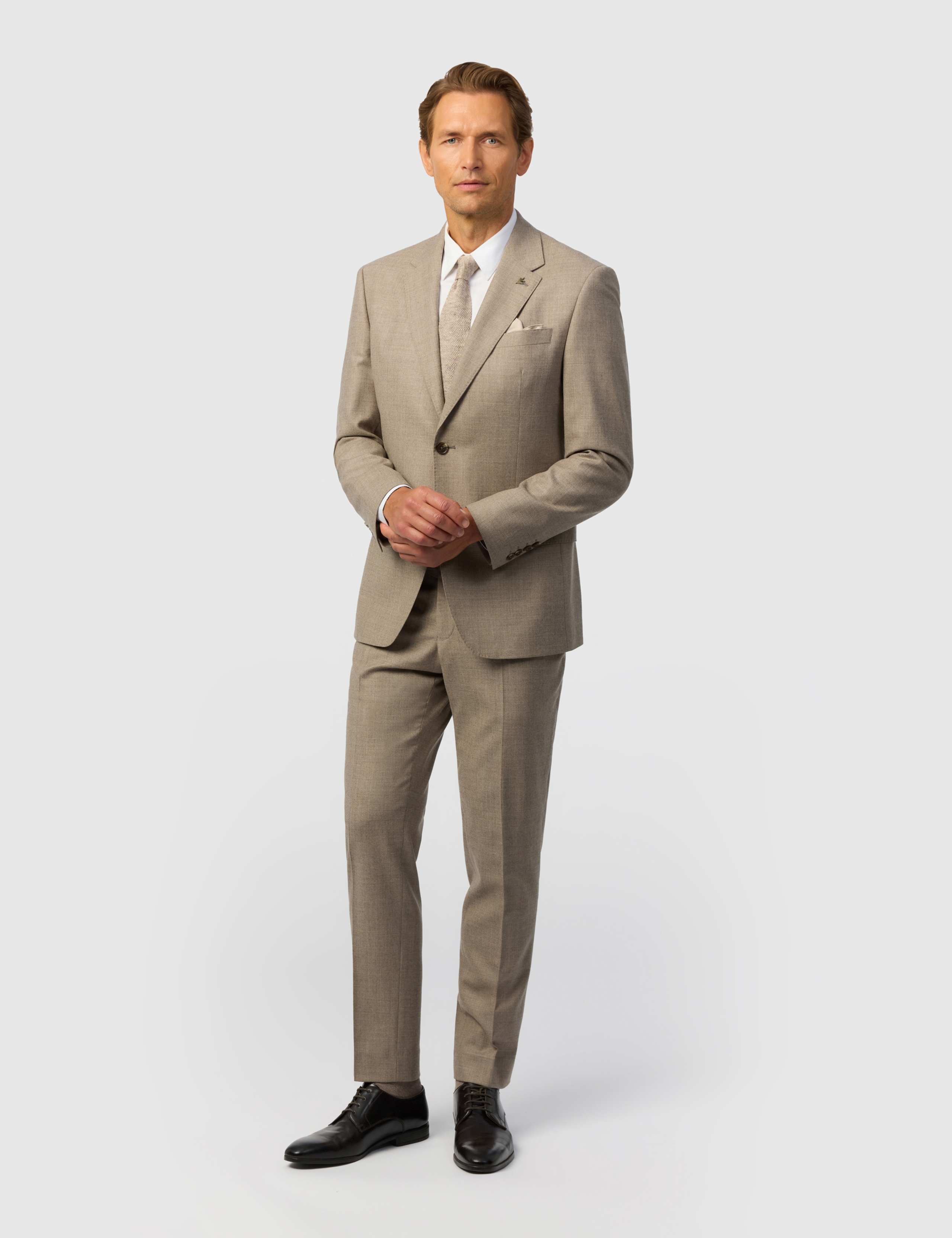 Slim Fit Wool Rich Stretch Flannel Suit Jacket 4 of 7