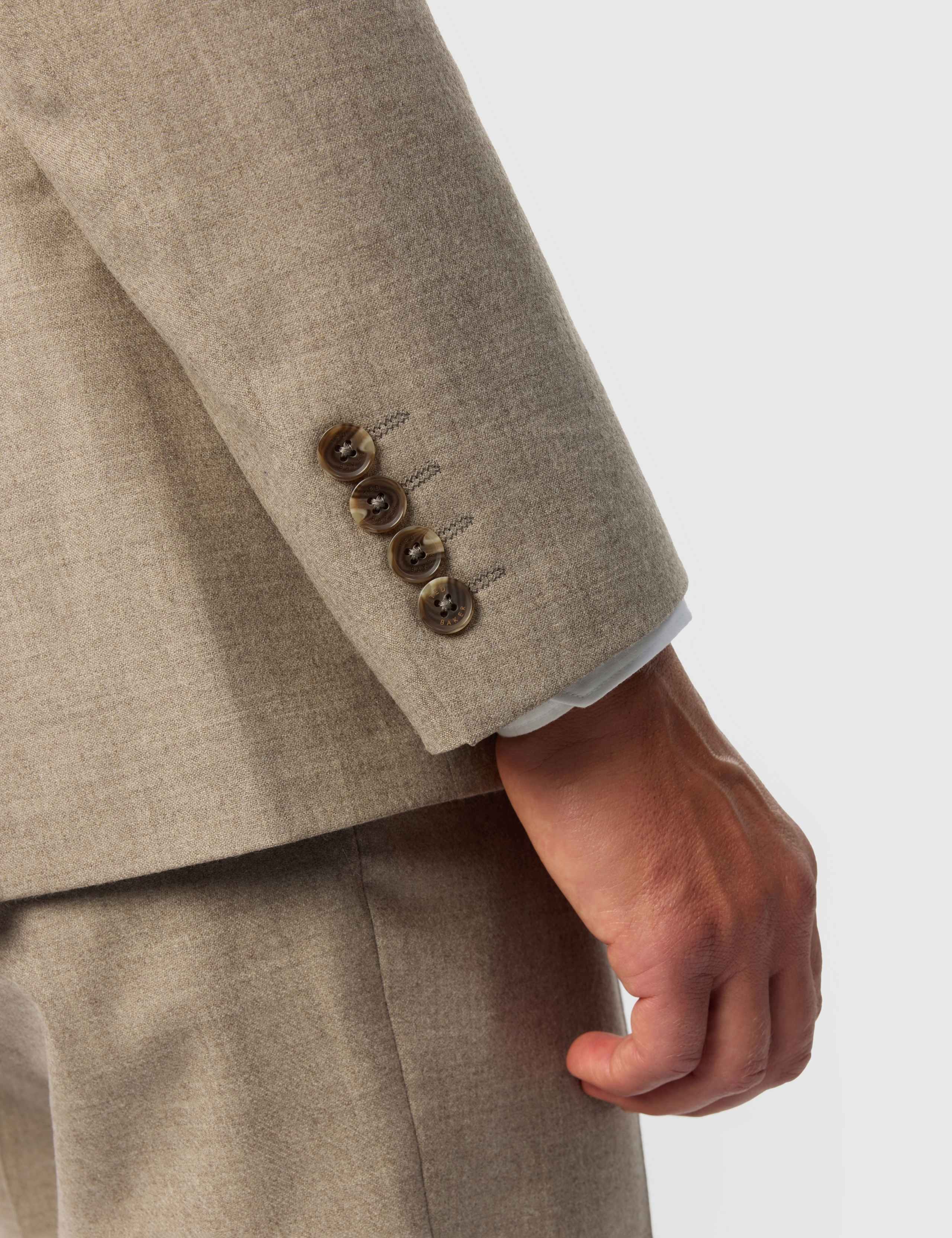 Slim Fit Wool Rich Stretch Flannel Suit Jacket 7 of 7