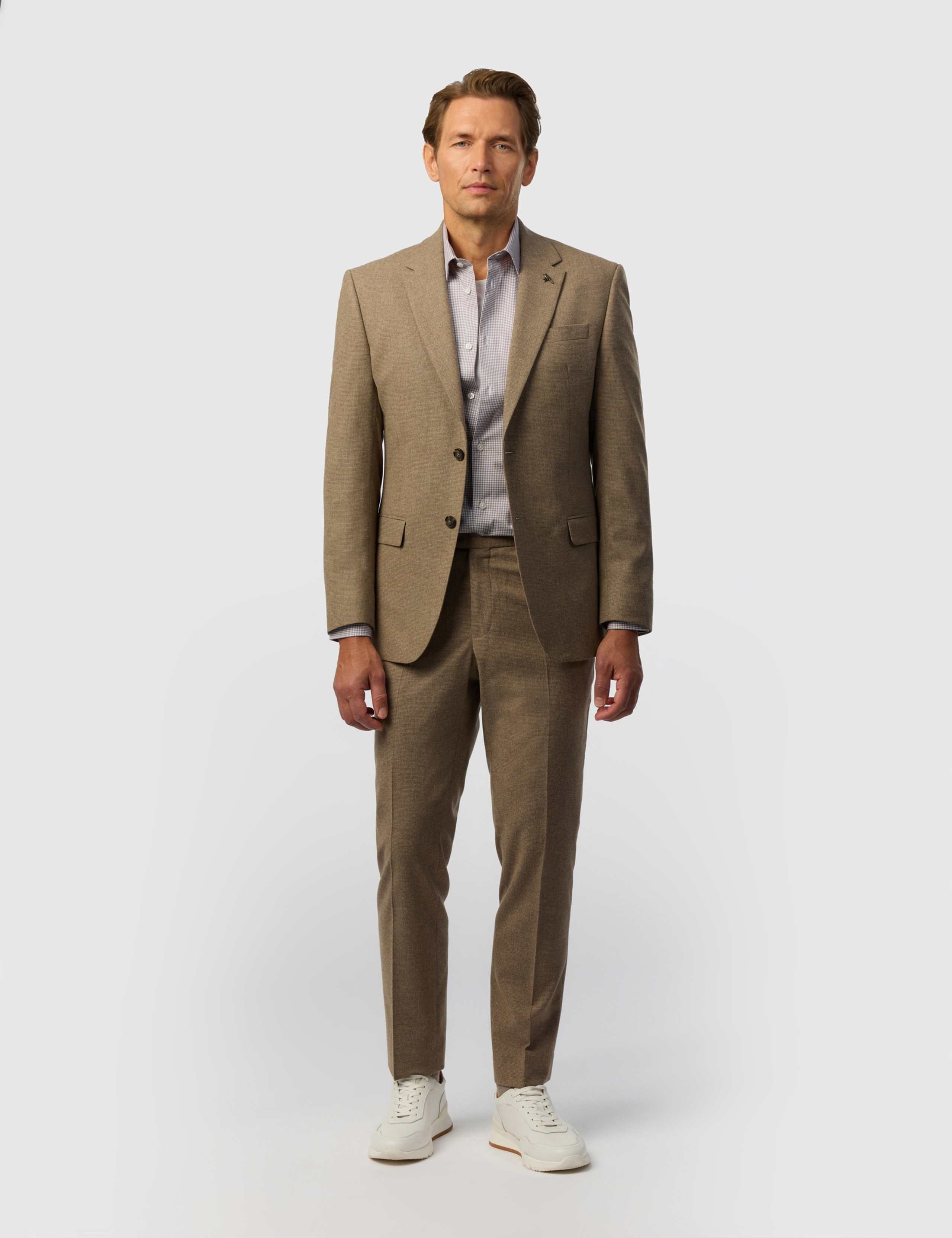 Slim Fit Wool Rich Puppytooth Suit Jacket 4 of 6