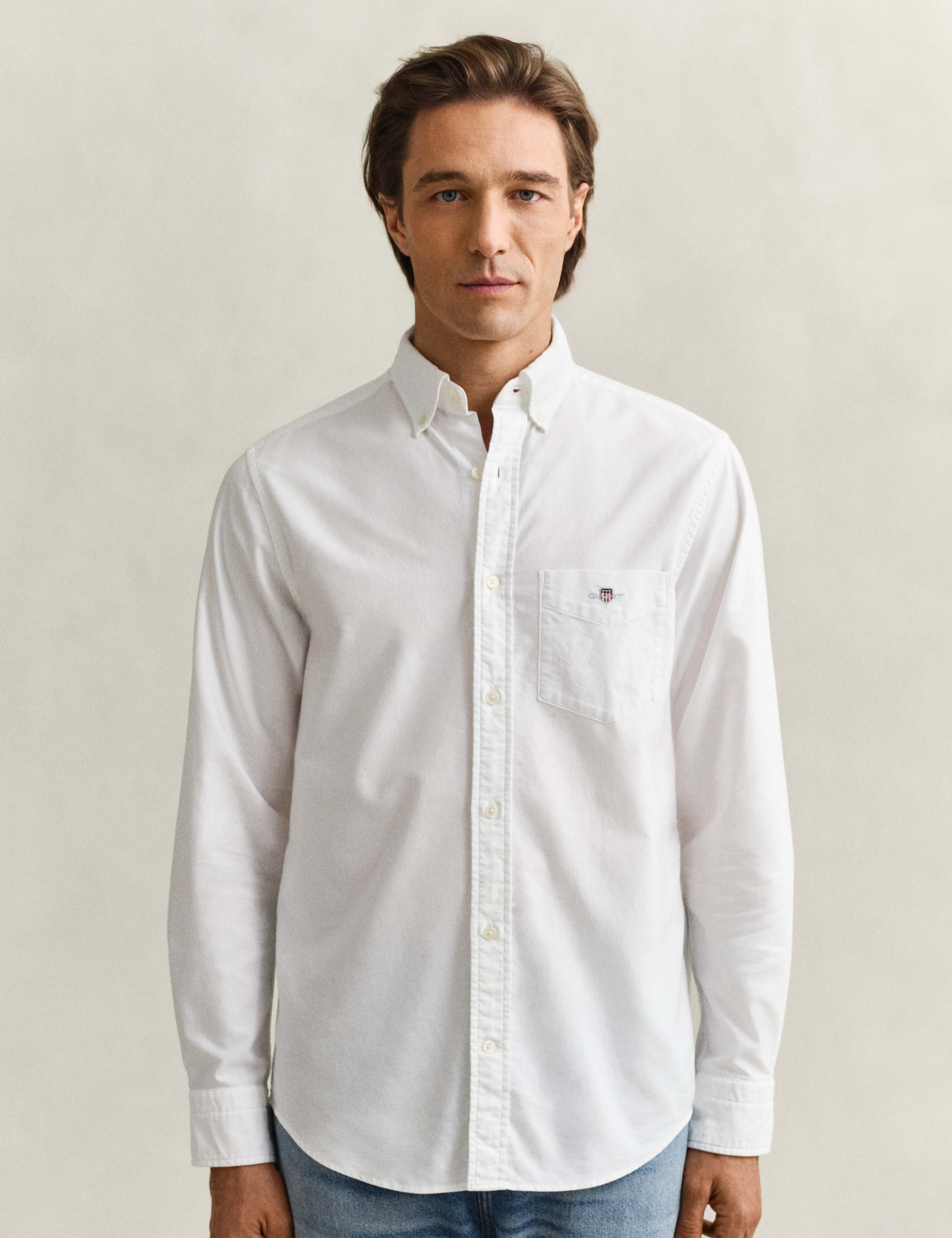 Regular Fit Pure Cotton Oxford Shirt 2 of 6