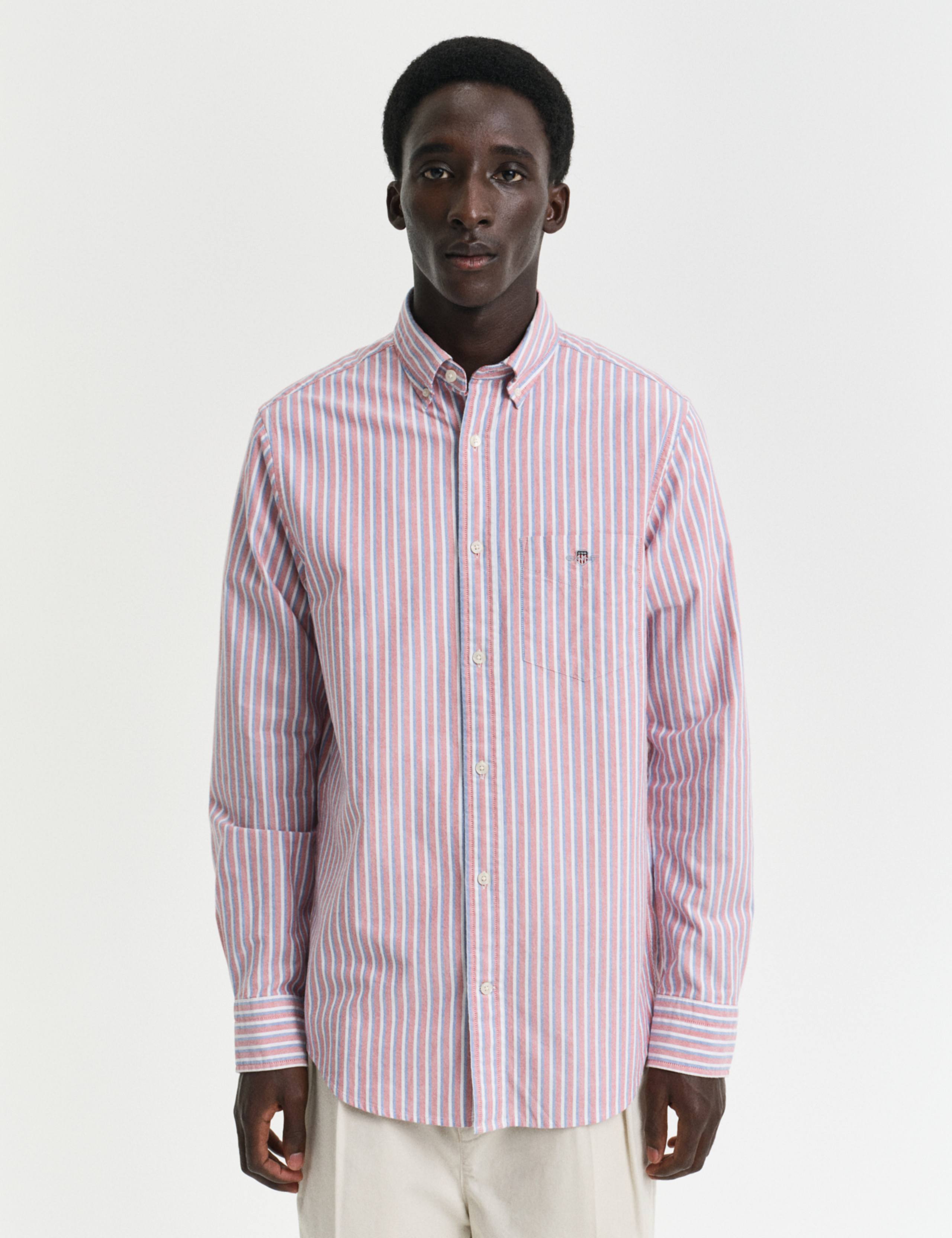 Regular Fit Pure Cotton Striped Shirt 4 of 6