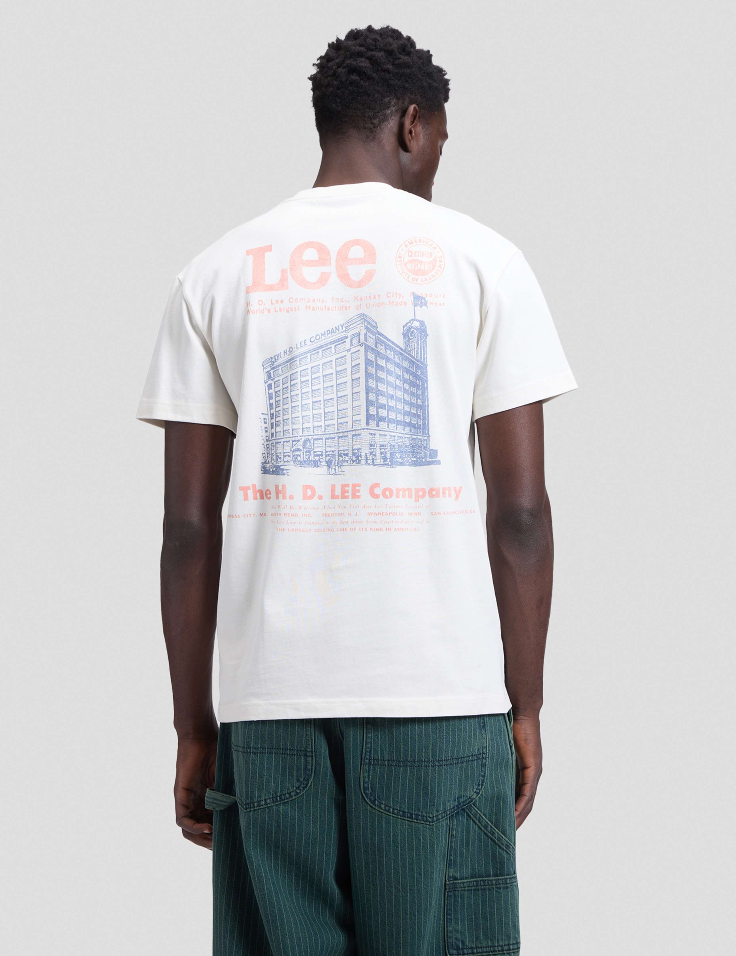 Pure Cotton Building Print T-Shirt 3 of 6