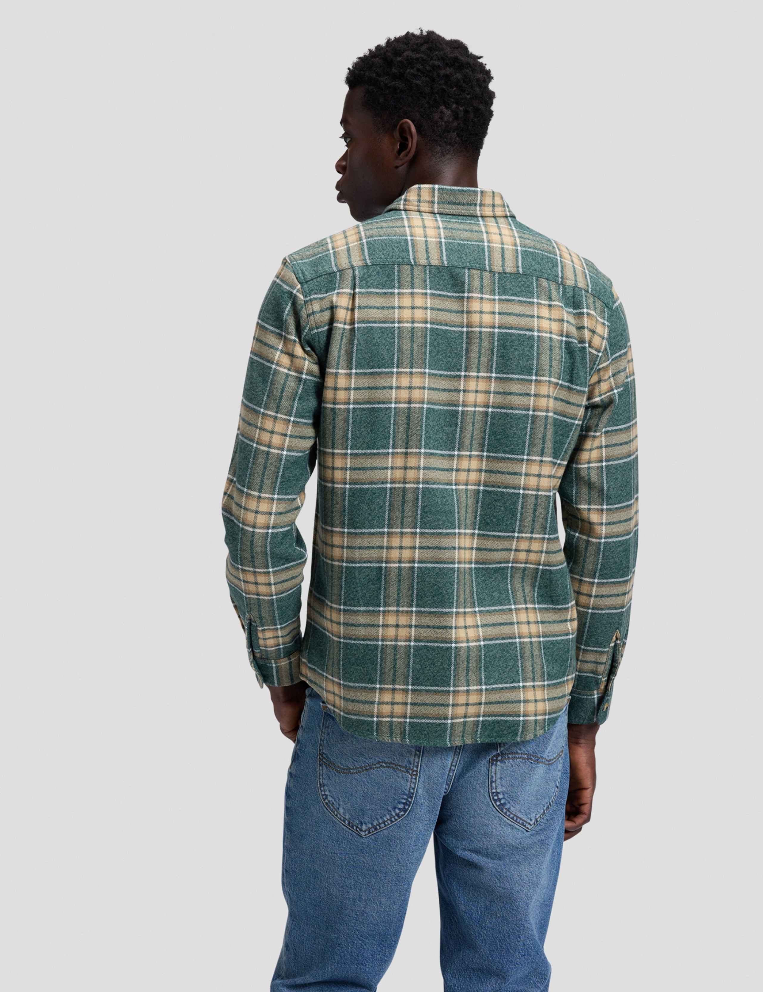 Relaxed Fit Pure Cotton Checked Workwear Shirt 3 of 6