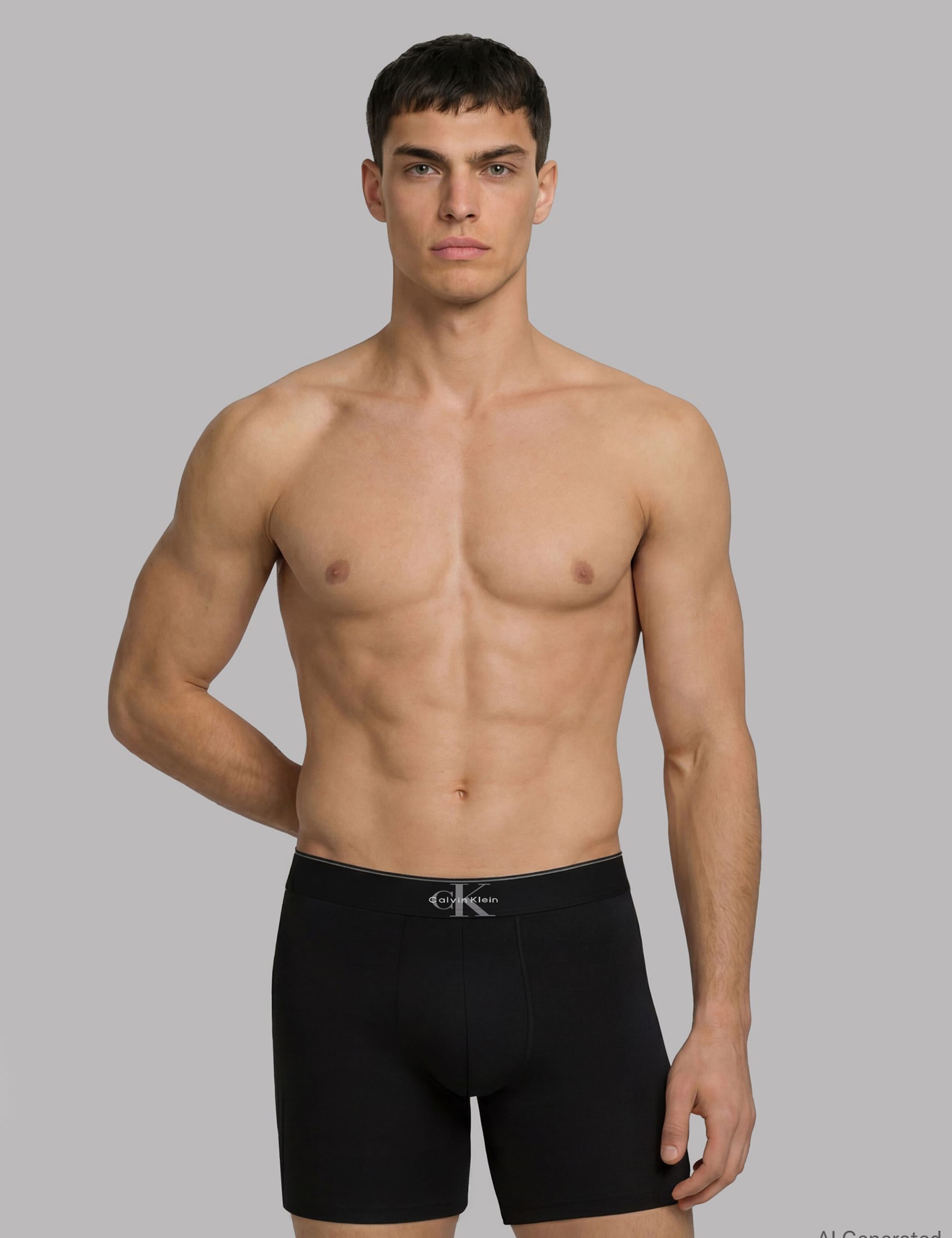 CK Archive 3 Pack Cotton Stretch Boxers 4 of 4