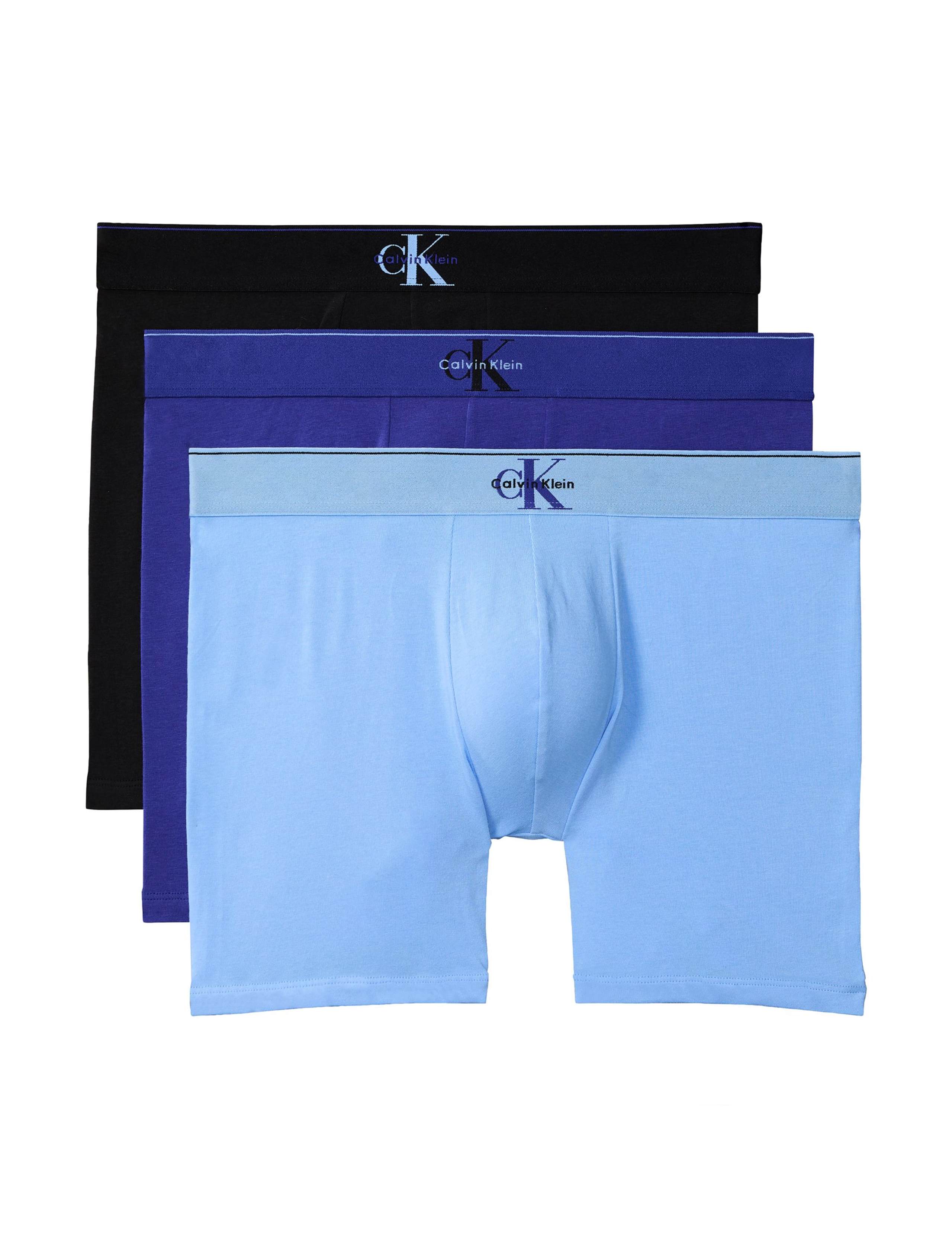 CK Archive 3 Pack Cotton Stretch Boxers 1 of 5