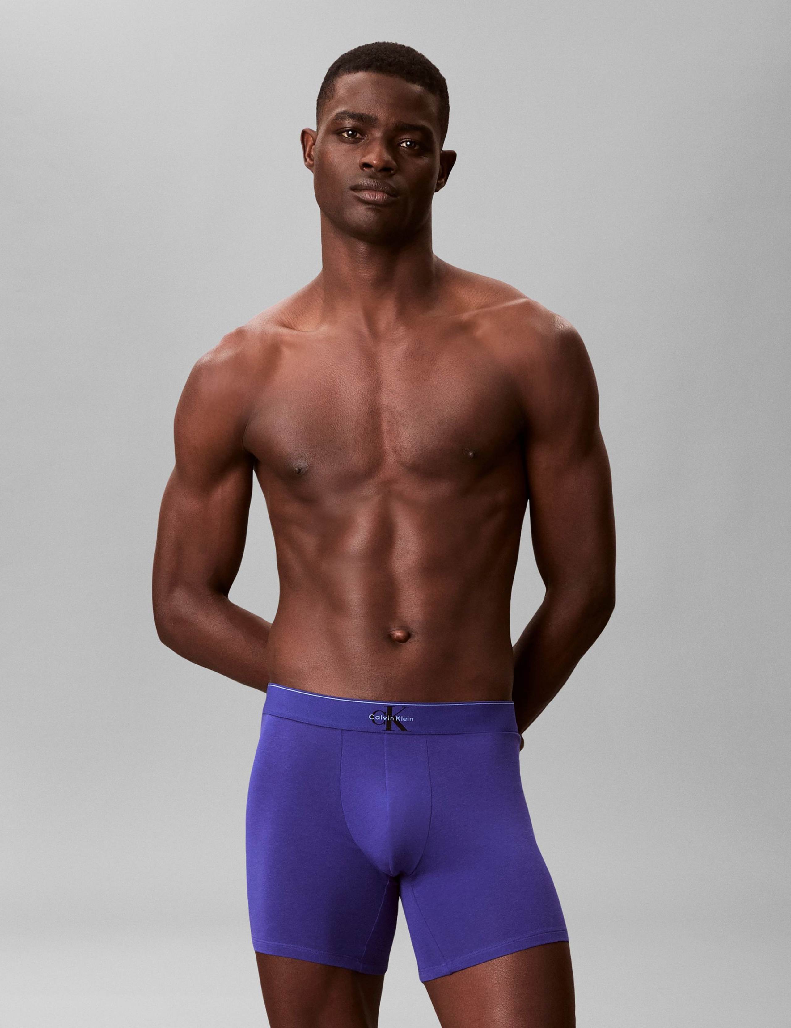 CK Archive 3 Pack Cotton Stretch Boxers 2 of 5