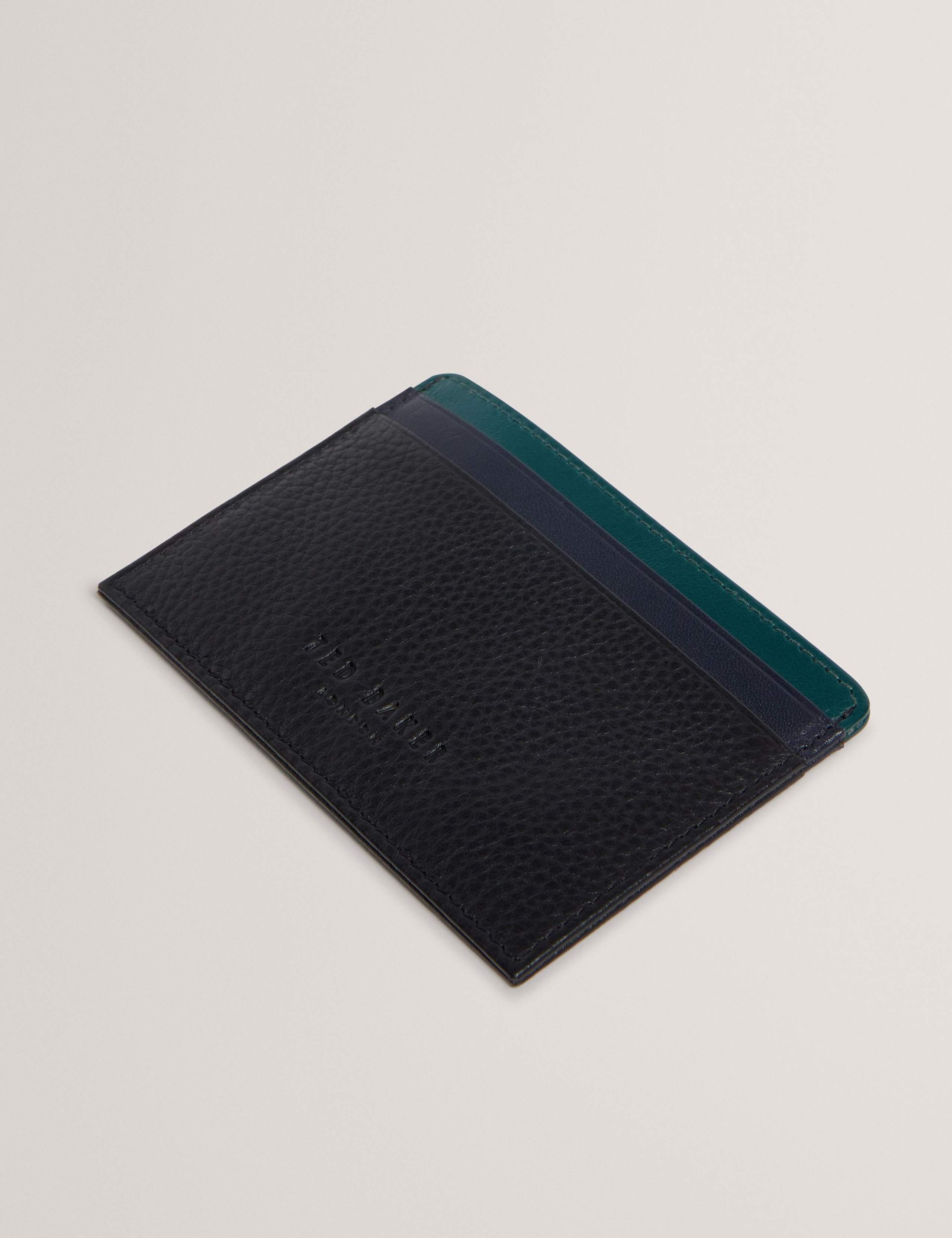 Leather Pebble Grain Cardholder 3 of 3