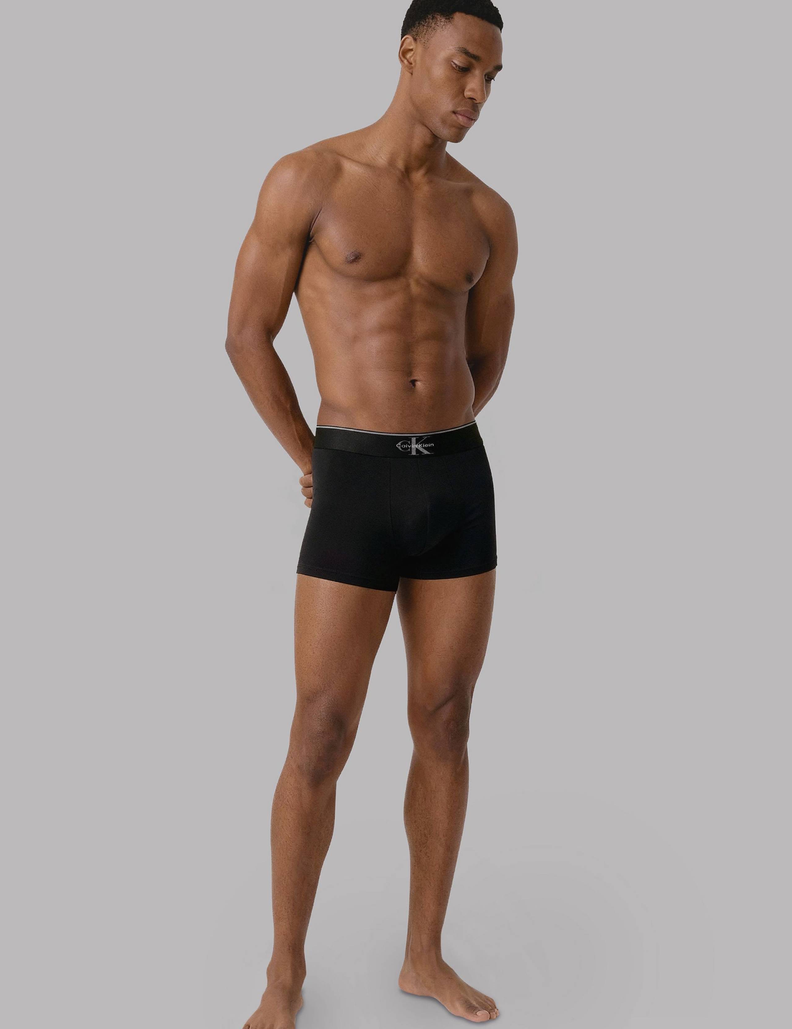 CK Archive 3 Pack Cotton Stretch Trunks 4 of 4